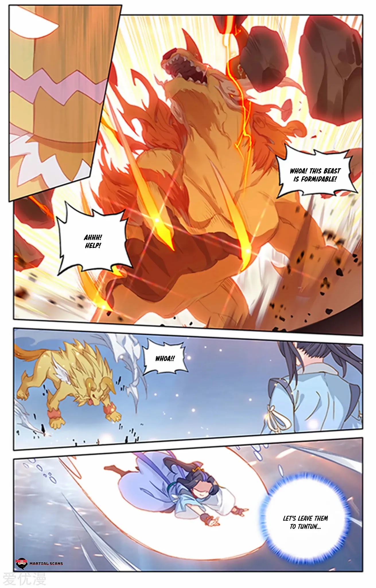 Yuan Zun Chapter 180.5 page 7 - Chapter 180.5: Two Girls VS Two Chosens 2