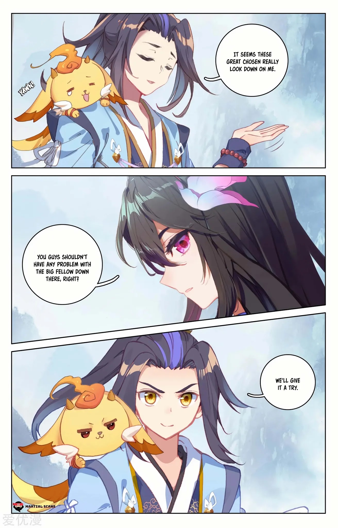Yuan Zun Chapter 180 page 3 - Chapter 180: Two Girls VS Two Chosens
