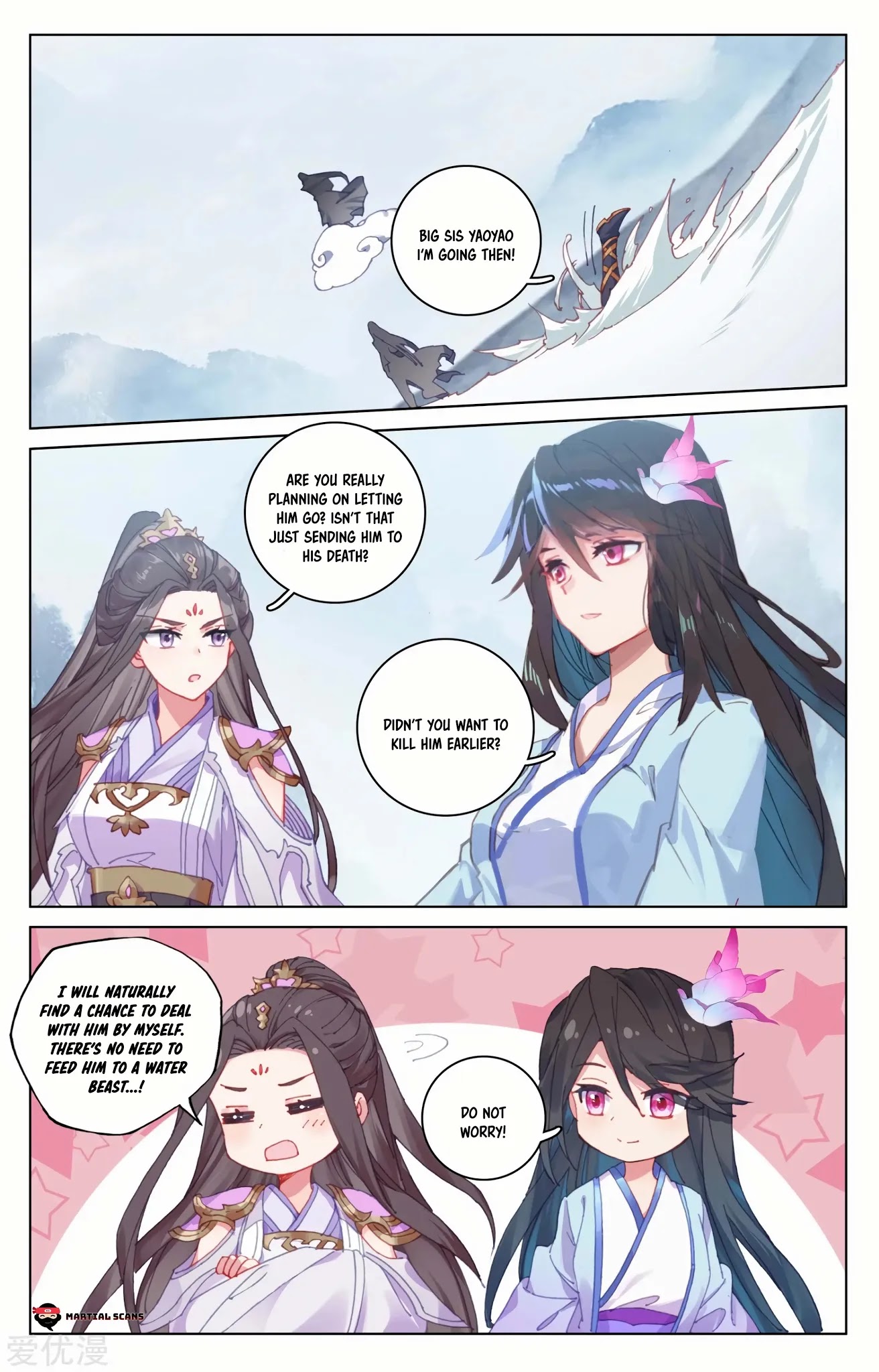 Yuan Zun Chapter 180 page 4 - Chapter 180: Two Girls VS Two Chosens
