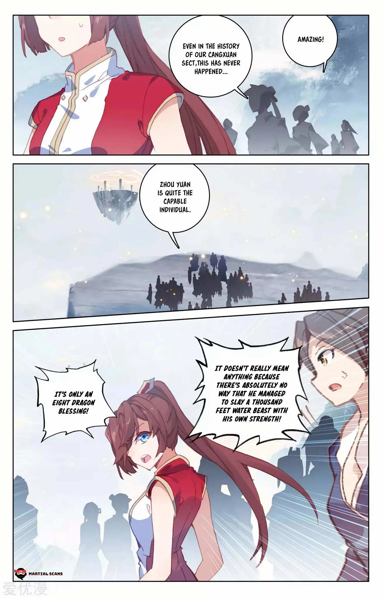 Yuan Zun Chapter 187.5 page 3 - Chapter 187.5: Third Layer Alpha-Origin