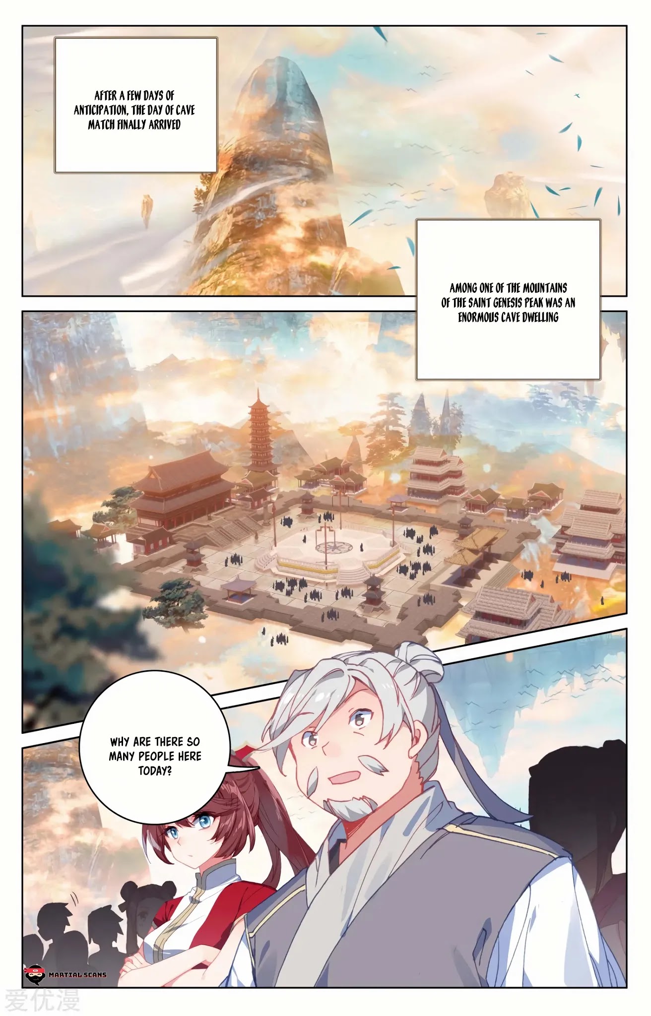 Yuan Zun Chapter 188.5 page 5 - Chapter 188.5: Commotion over the Cave Match