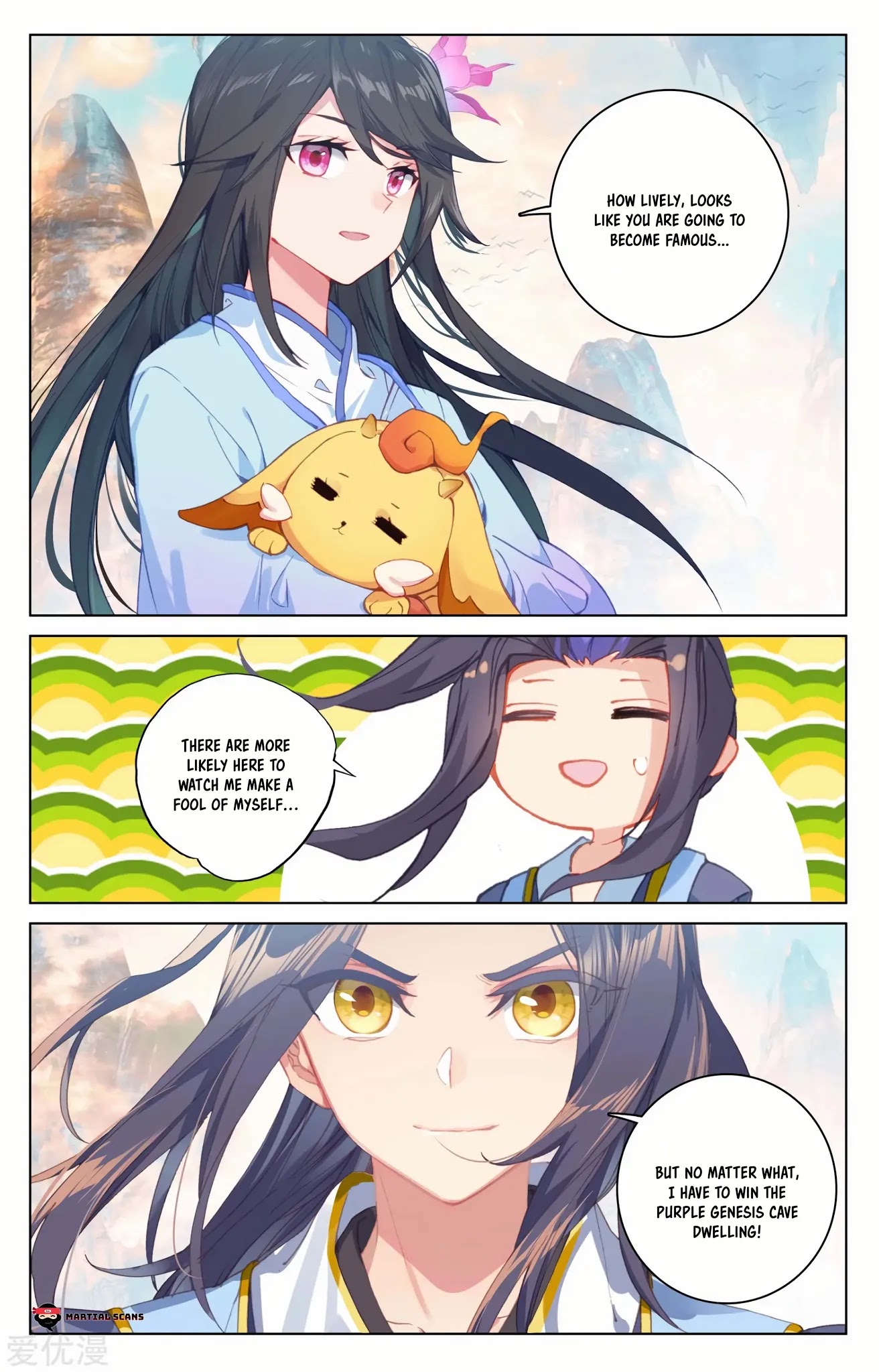 Yuan Zun Chapter 188.5 page 8 - Chapter 188.5: Commotion over the Cave Match