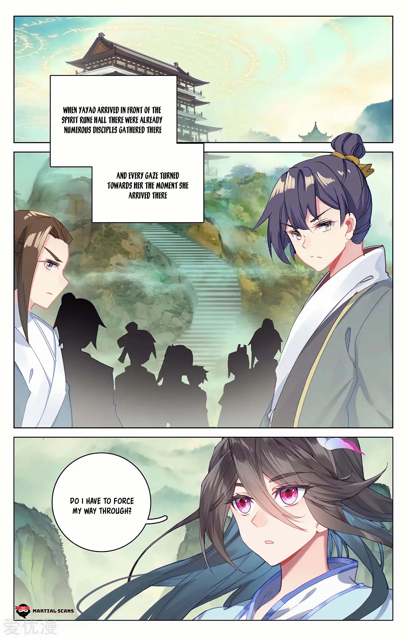 Yuan Zun Chapter 196.5 page 3 - Chapter 196.5: In front of Spirit Rune Hall