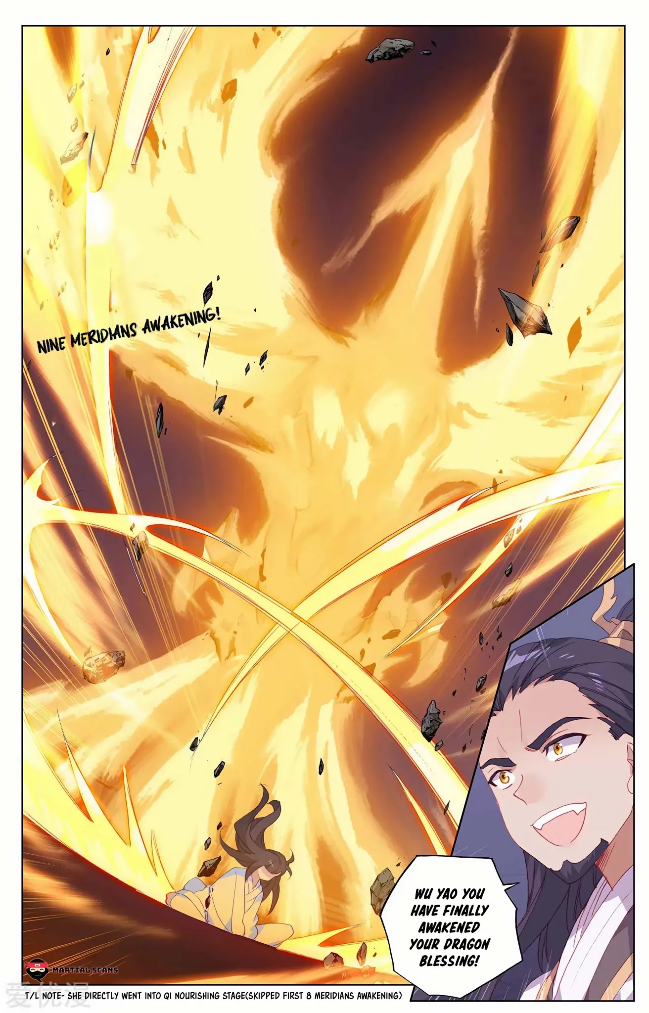 Yuan Zun Chapter 199.5 page 6 - Chapter 199.5: Wu Yao's Sacred Dragon Blessing Awakens