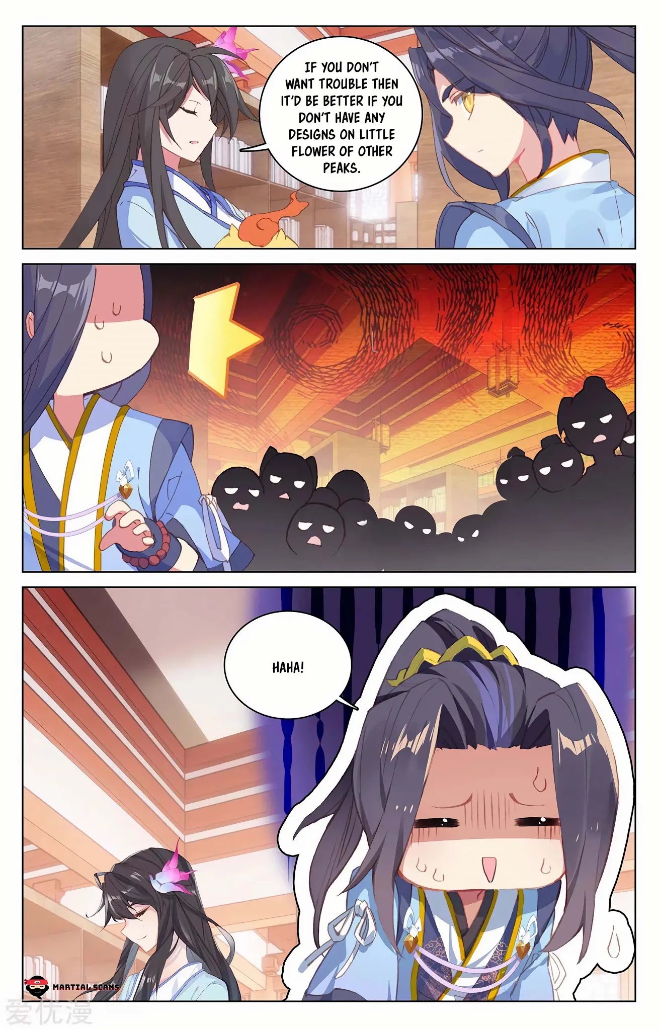 Yuan Zun Chapter 204.5 page 5 - Chapter 204.5: Disadvantageous Praise