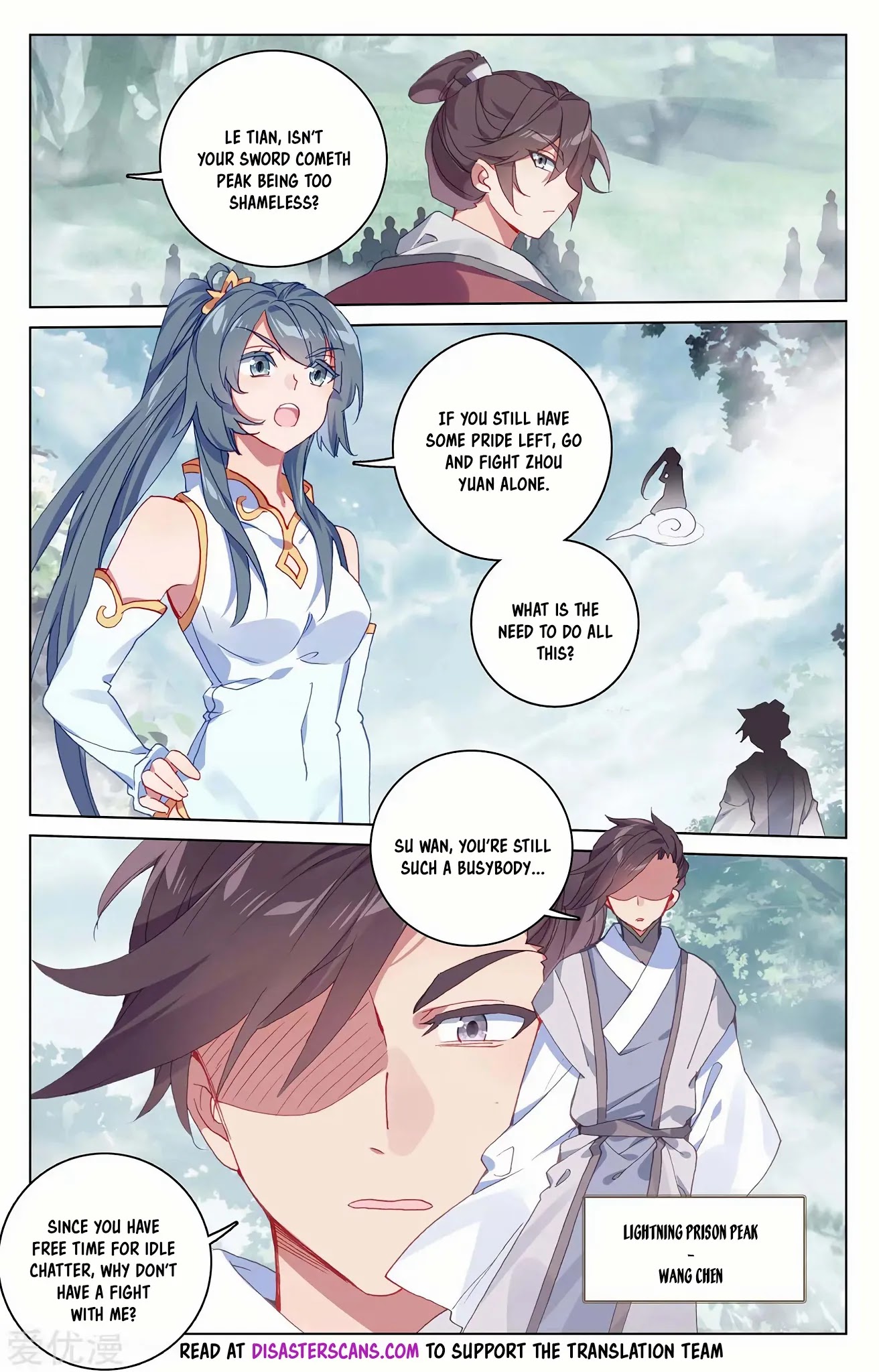 Yuan Zun Chapter 208 page 6 - Chapter 208: Sword Cometh Peak Locks Down the Valley
