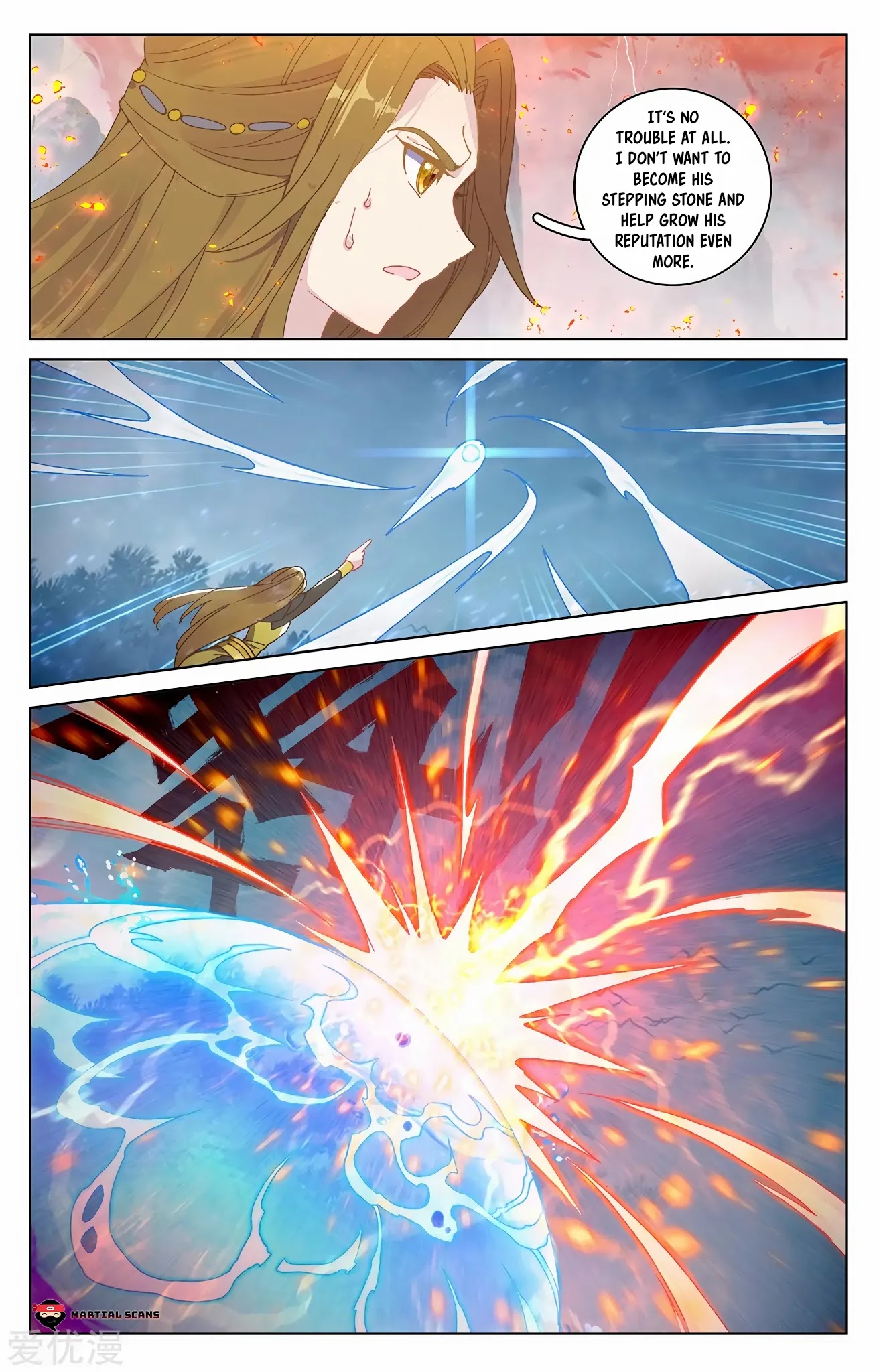 Yuan Zun Chapter 209.5 page 2 - Chapter 209.5: Might of the Heavenly Lightning and Mystical Fire