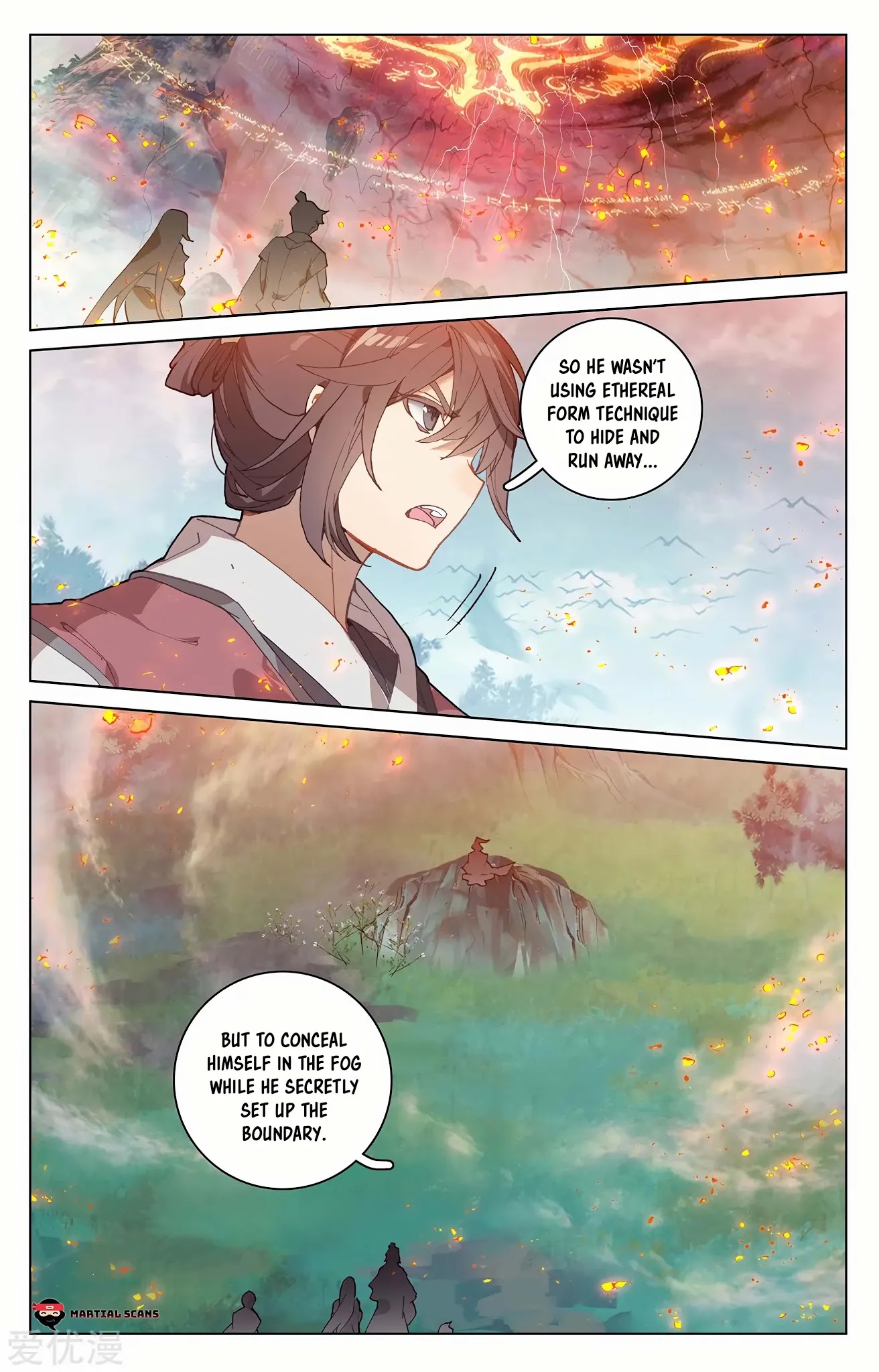 Yuan Zun Chapter 209 page 4 - Chapter 209: Lightning and Mystical Fire Cover the Valley
