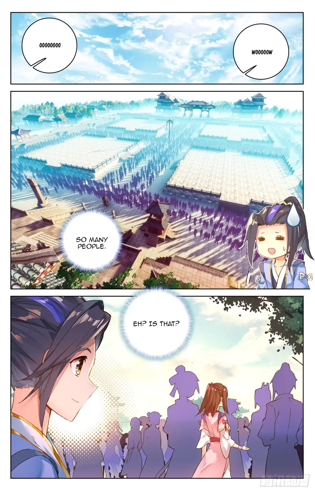 Yuan Zun Chapter 21.5 page 3 - Chapter 21.5: The Competition begins (part 2)