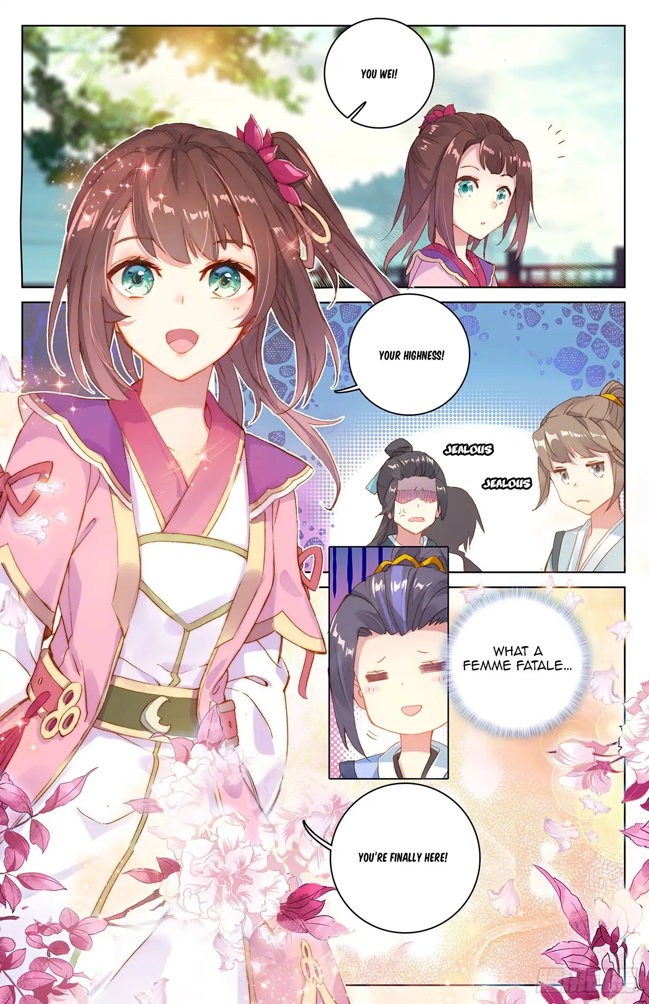 Yuan Zun Chapter 21.5 page 4 - Chapter 21.5: The Competition begins (part 2)