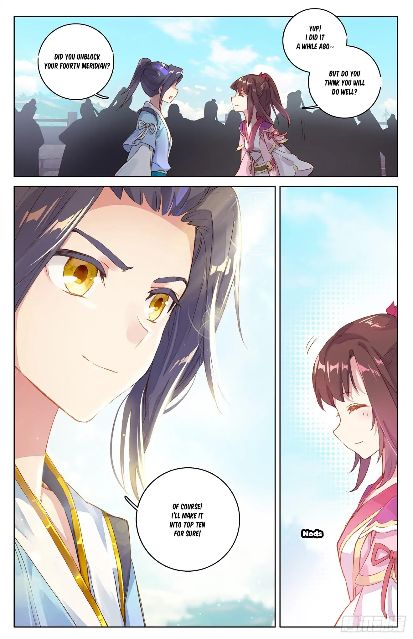 Yuan Zun Chapter 21.5 page 5 - Chapter 21.5: The Competition begins (part 2)