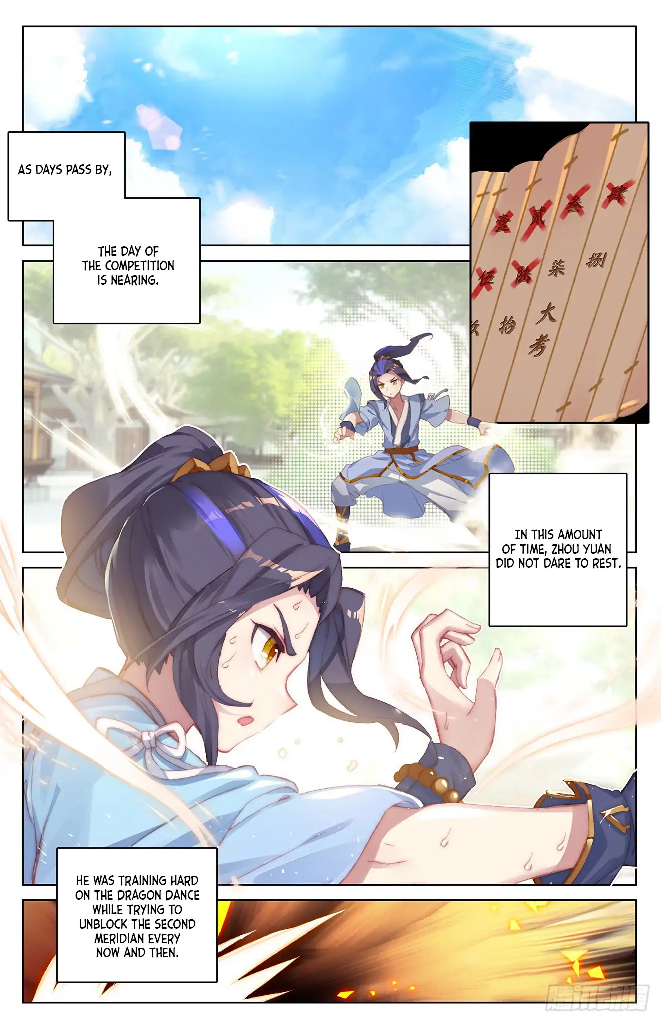 Yuan Zun Chapter 21 page 3 - Chapter 21: The Competition Begins