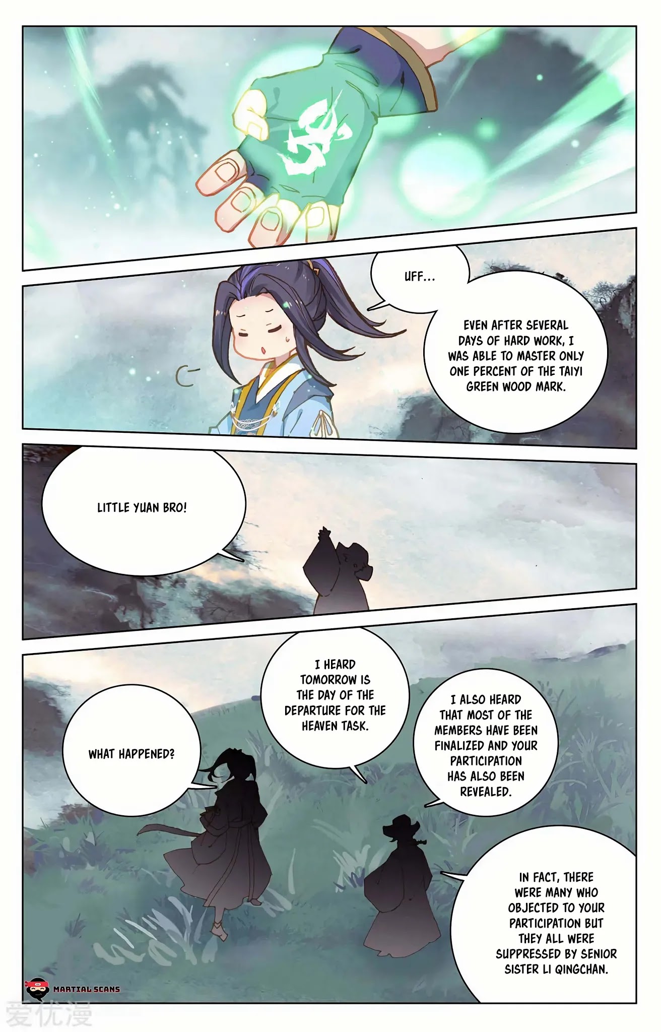 Yuan Zun Chapter 217.5 page 8 - Chapter 217.5: Protest