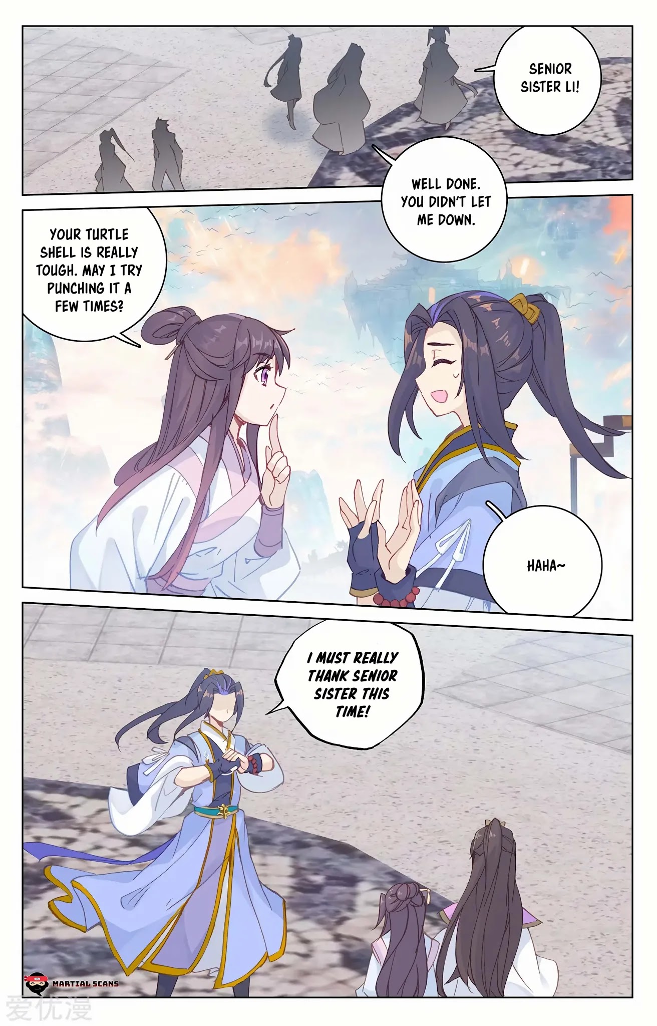 Yuan Zun Chapter 219.5 page 5 - Chapter 219.5: Setting Off