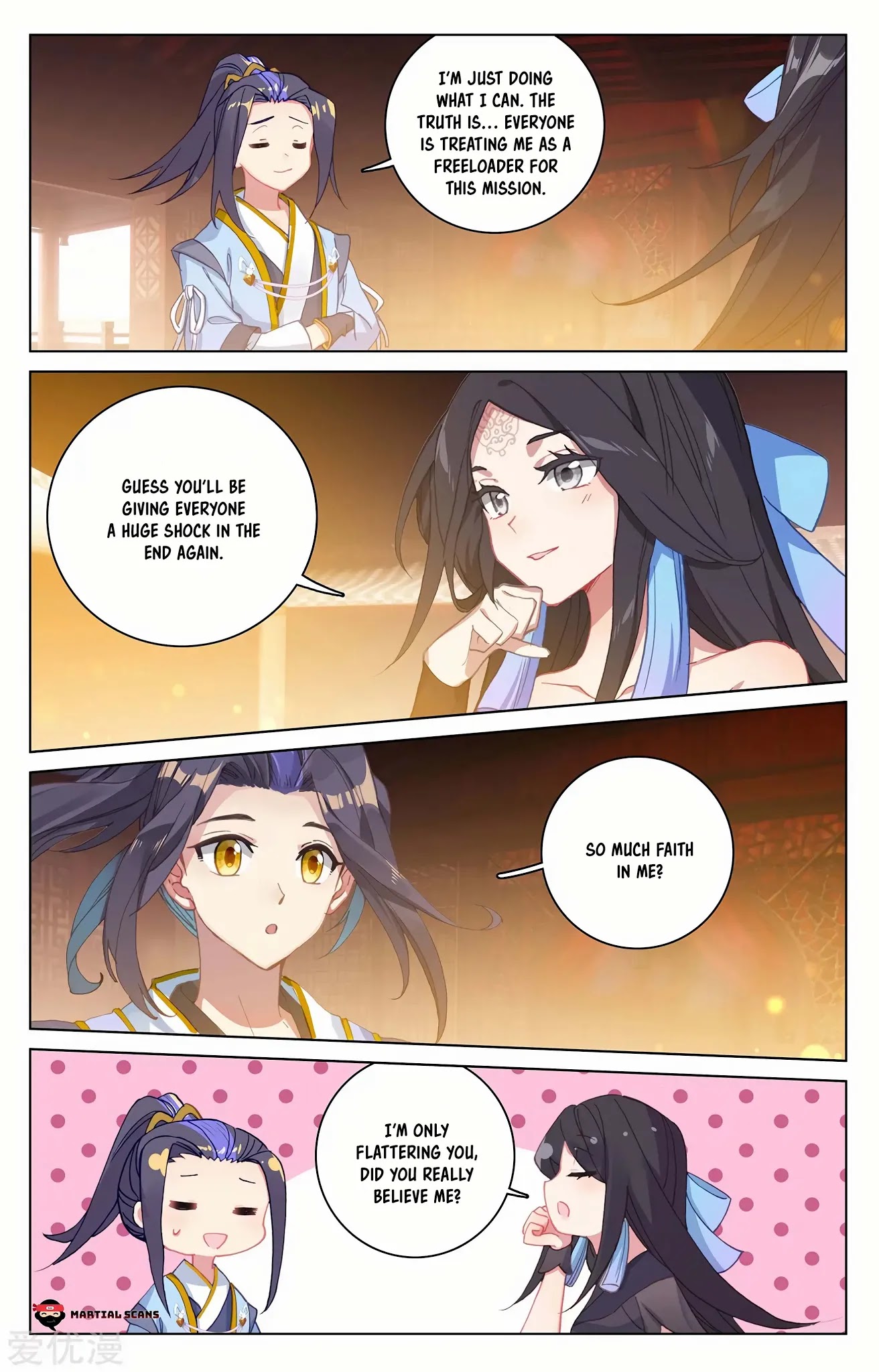 Yuan Zun Chapter 221.5 page 3 - Chapter 221.5: Flame Rock Gambling