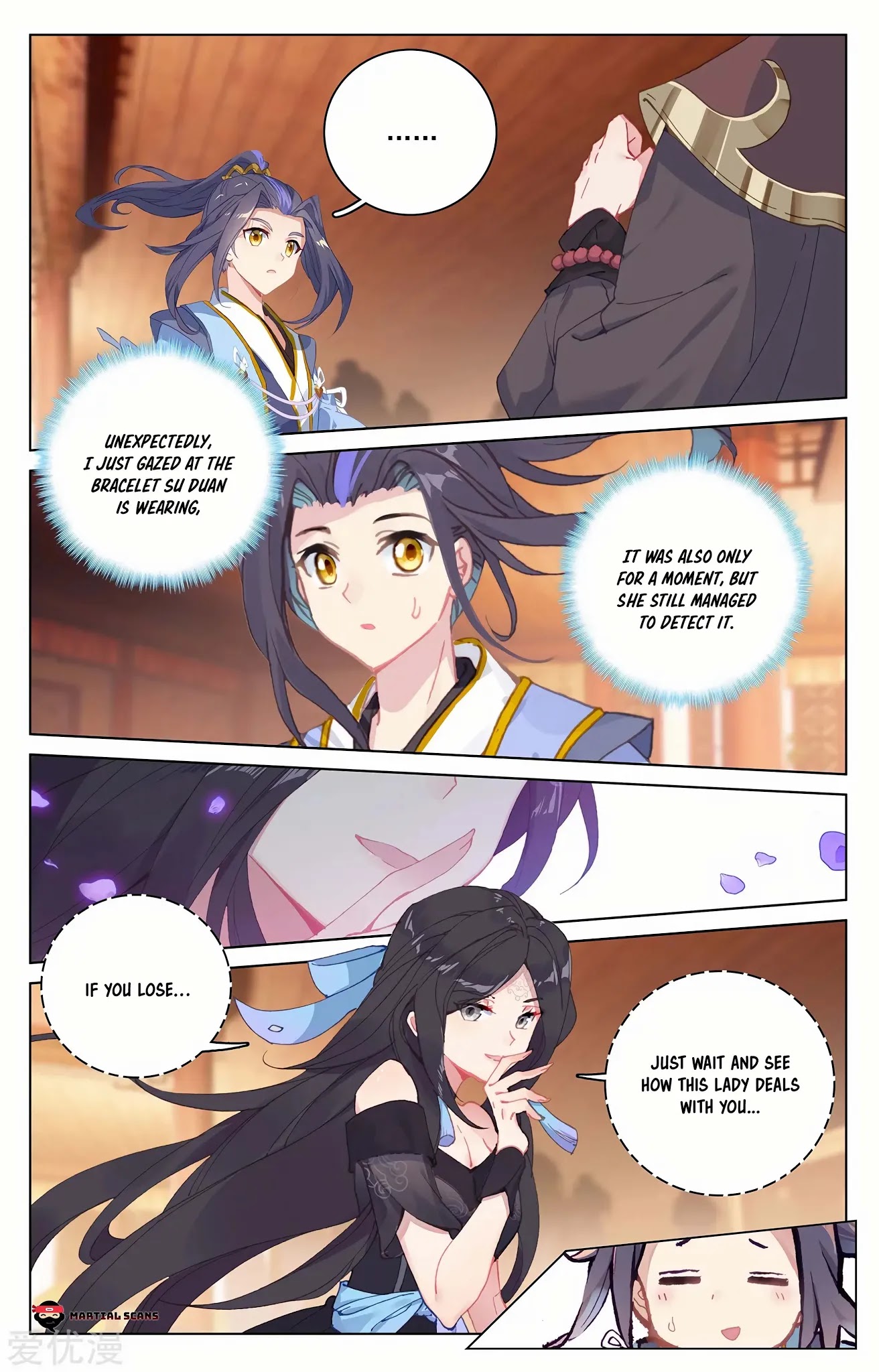 Yuan Zun Chapter 221.5 page 9 - Chapter 221.5: Flame Rock Gambling