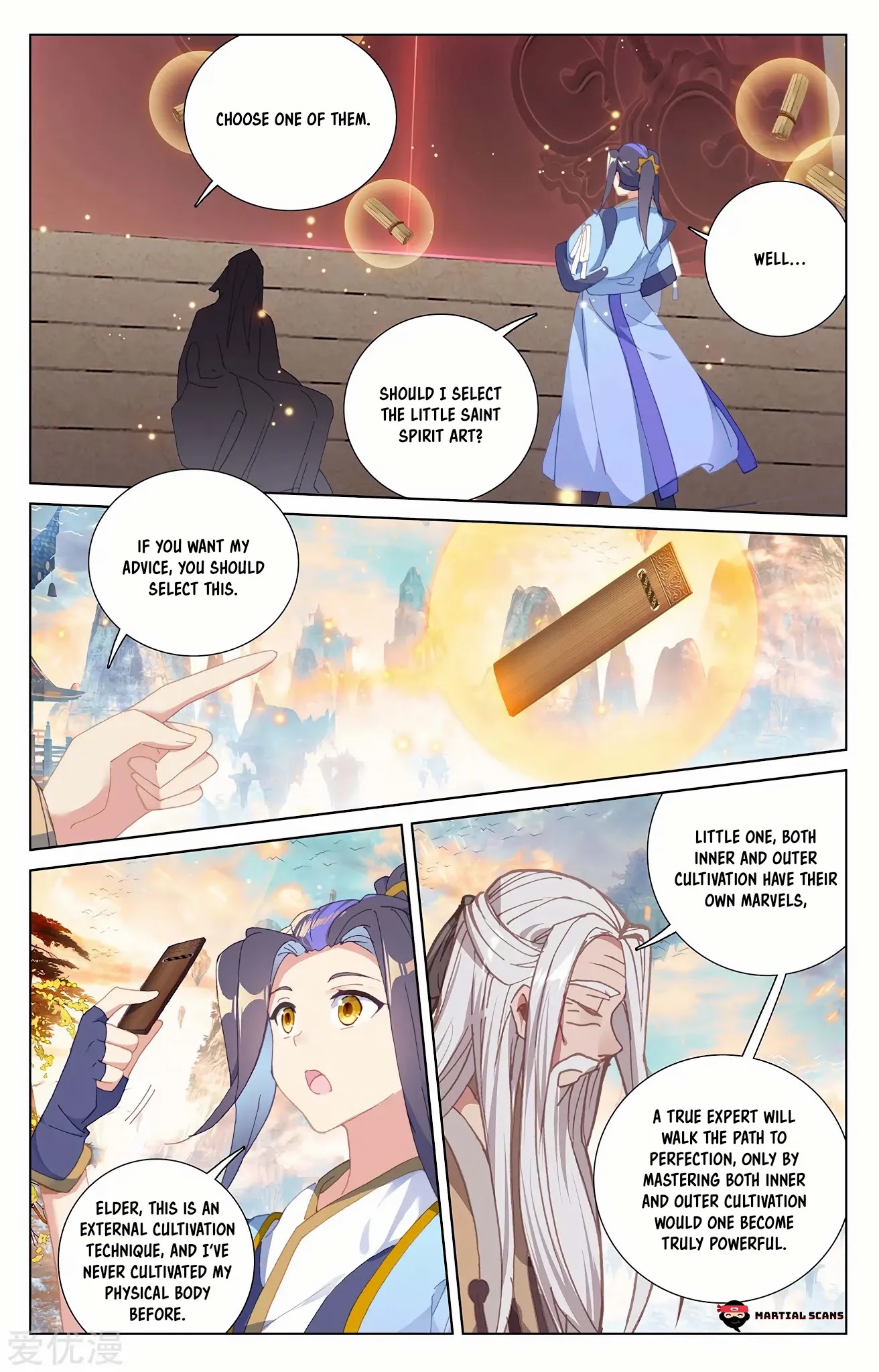 Yuan Zun Chapter 233.5 page 2 - Chapter 233.5: Dragon Scale Scholar Tree