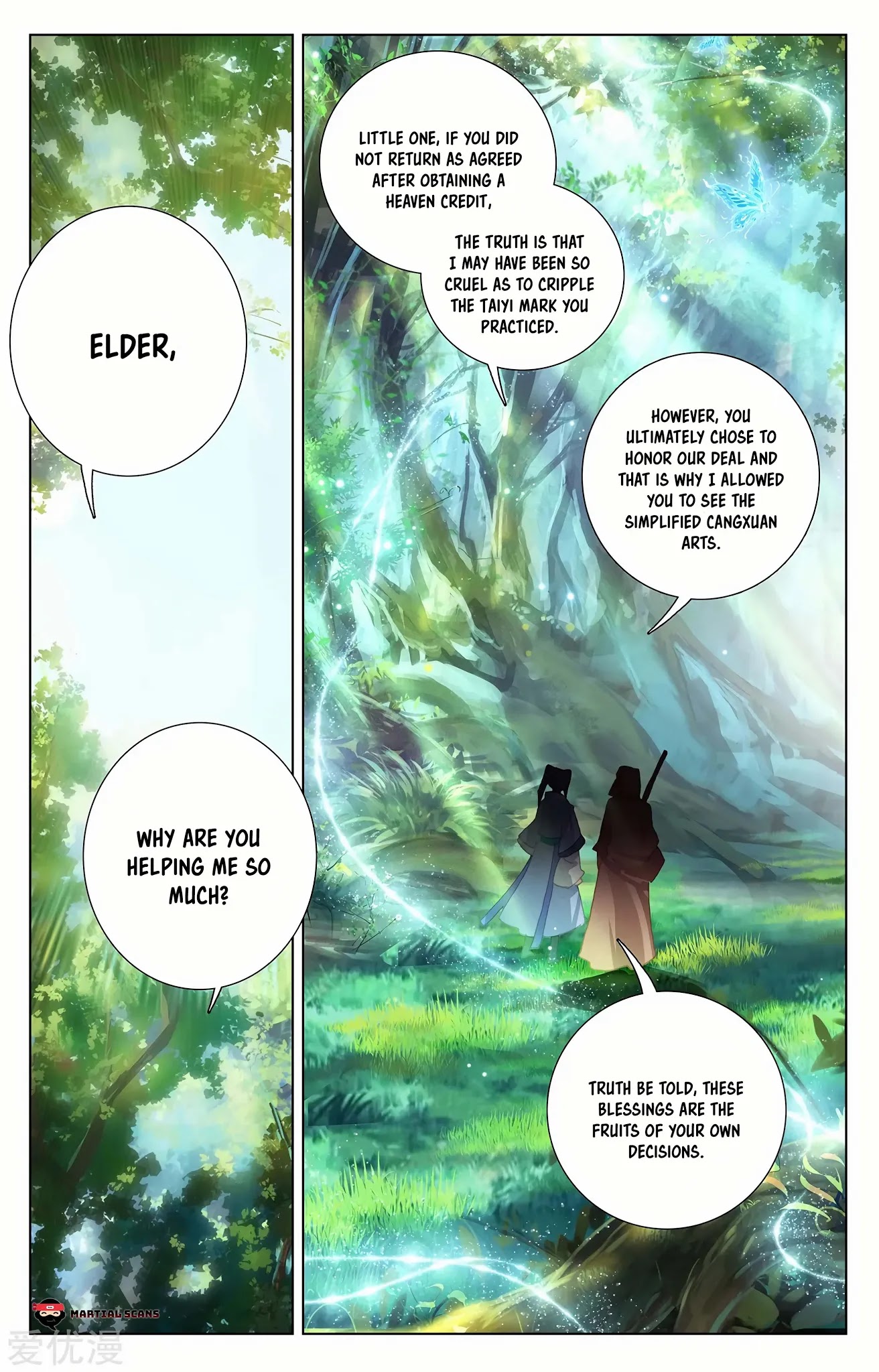 Yuan Zun Chapter 233.5 page 4 - Chapter 233.5: Dragon Scale Scholar Tree