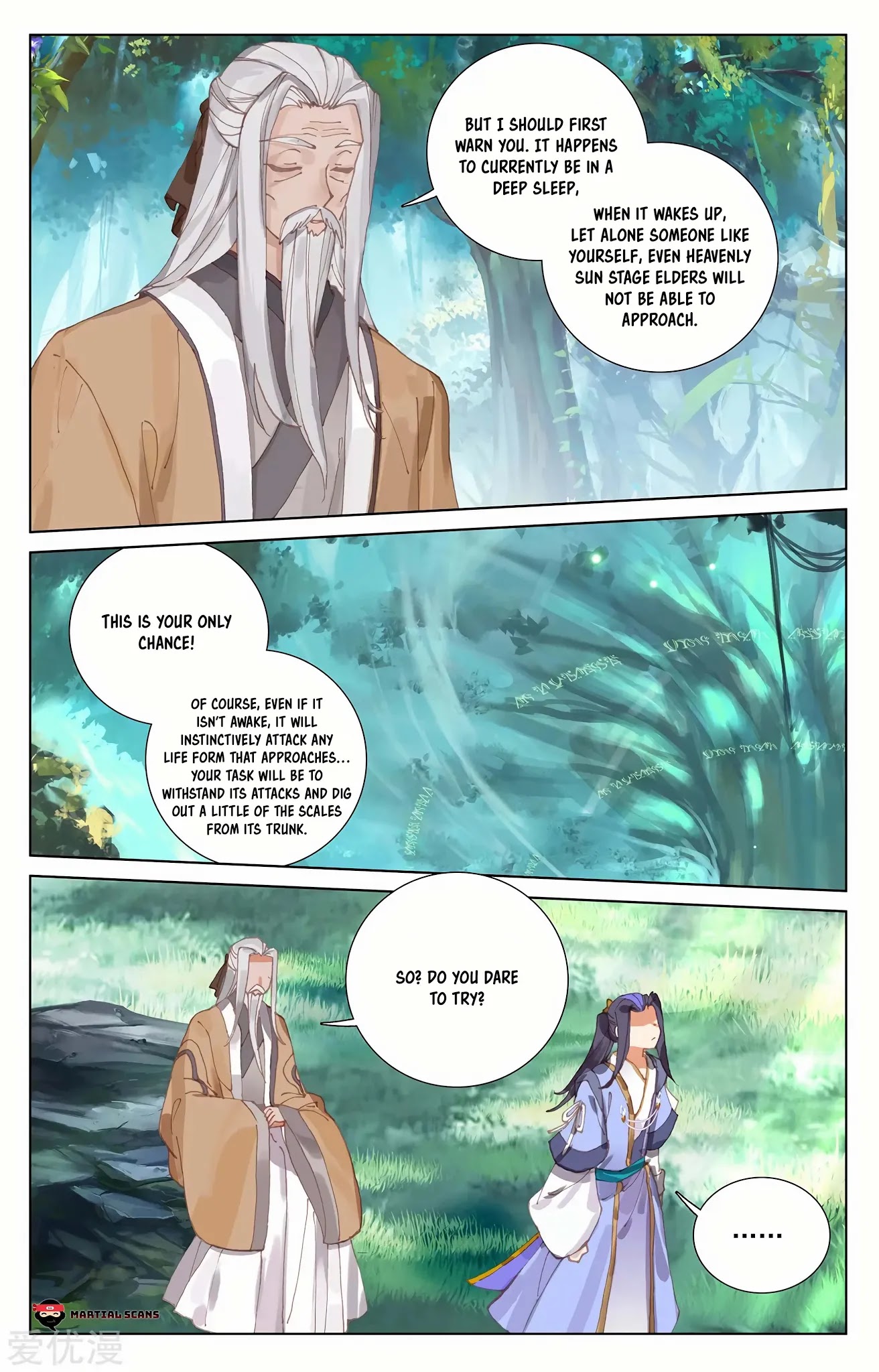 Yuan Zun Chapter 233.5 page 8 - Chapter 233.5: Dragon Scale Scholar Tree