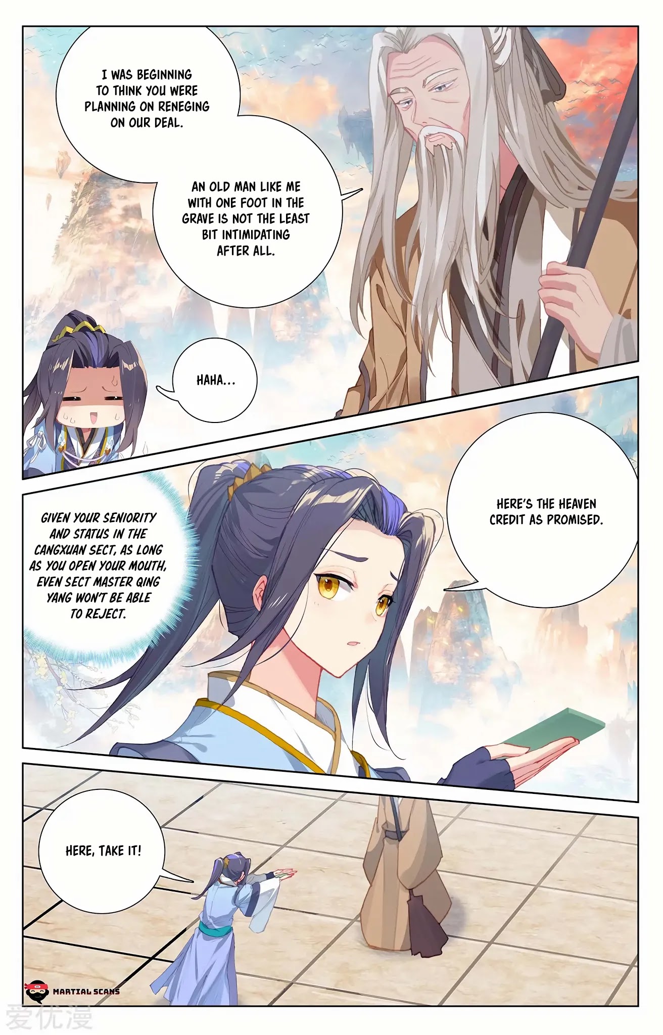 Yuan Zun Chapter 233 page 3 - Chapter 233: Little Mythic Saint Body
