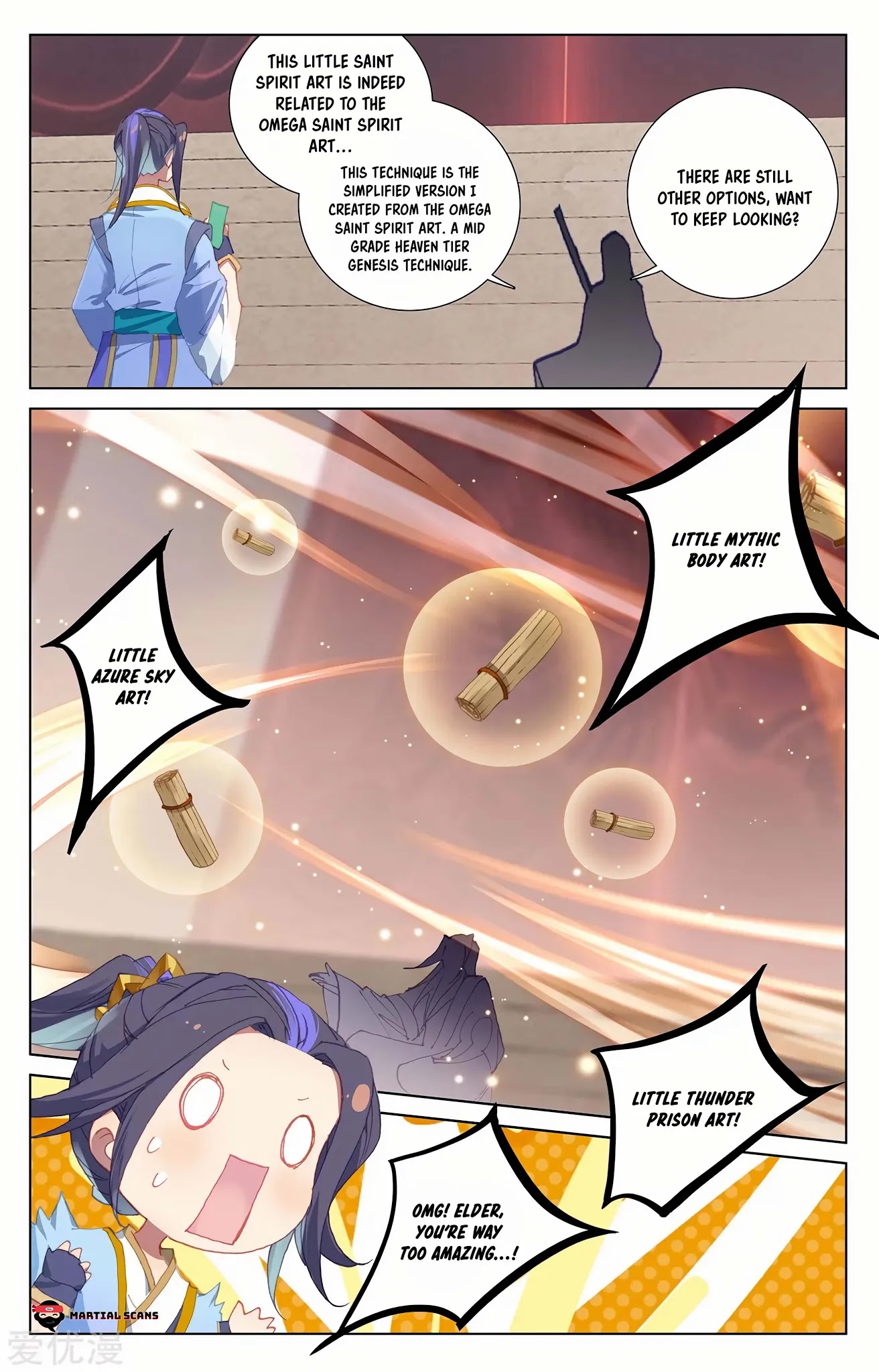 Yuan Zun Chapter 233 page 8 - Chapter 233: Little Mythic Saint Body