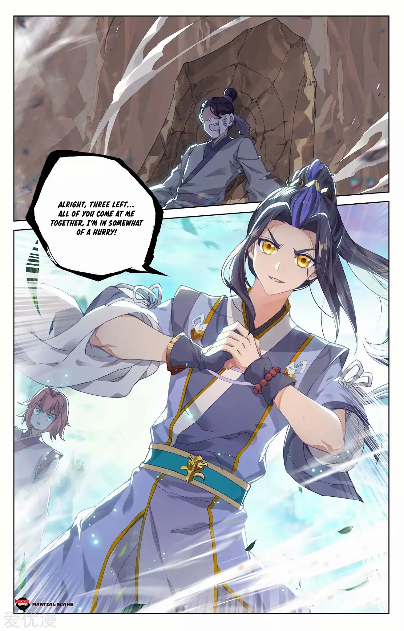 Yuan Zun Chapter 246.5 page 8 - Chapter 246.5: Three Left