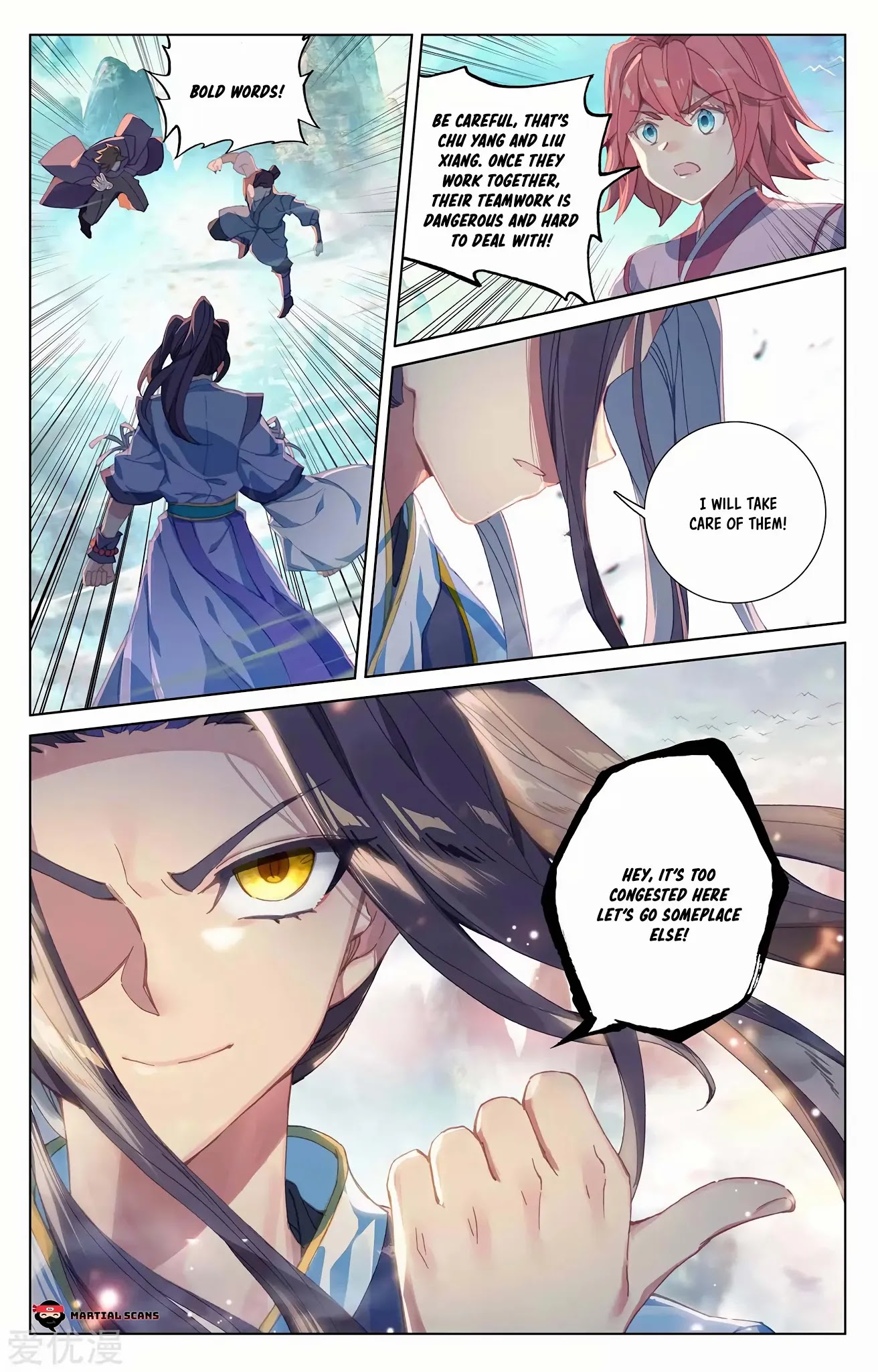 Yuan Zun Chapter 246.5 page 9 - Chapter 246.5: Three Left