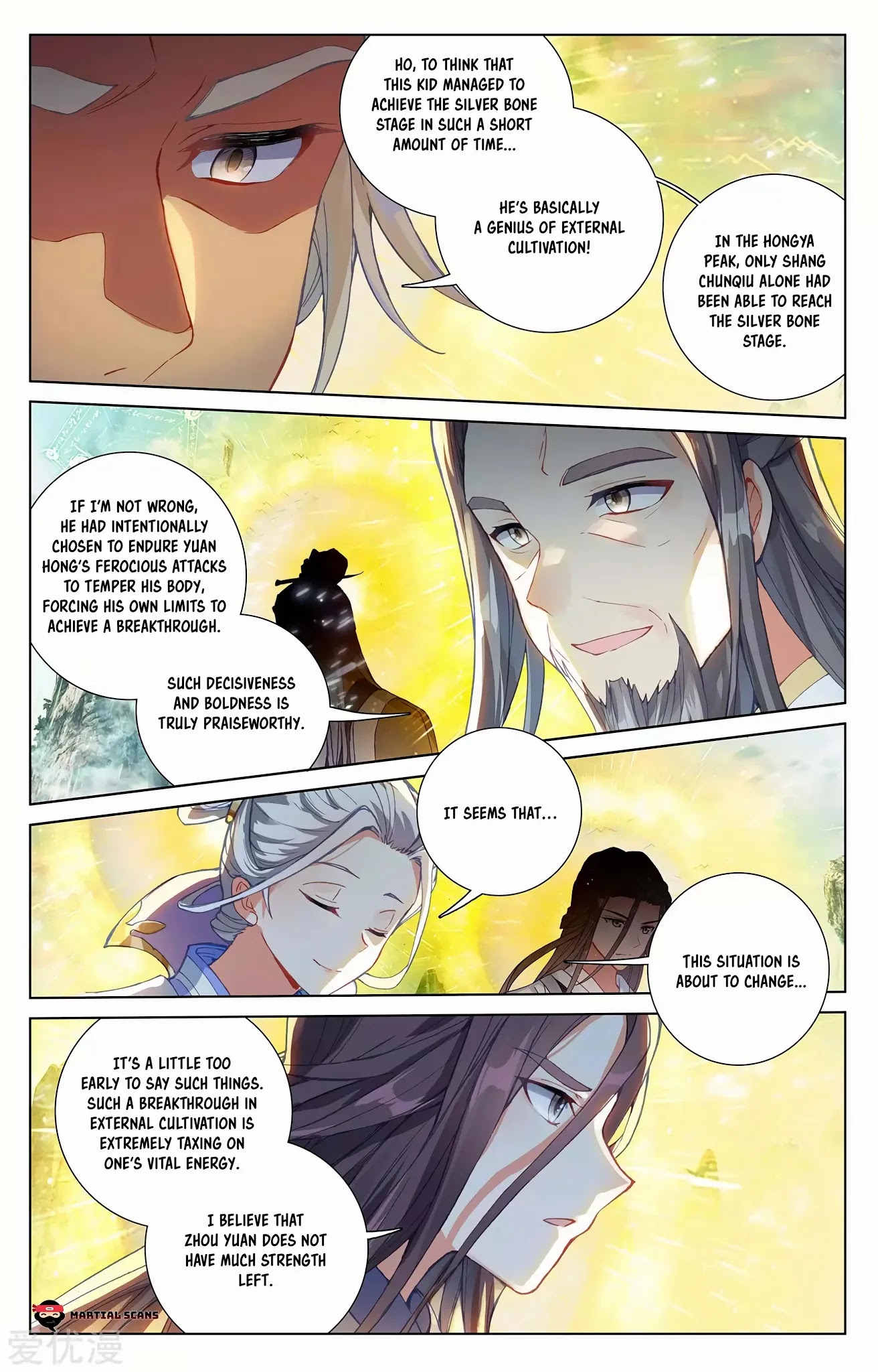 Yuan Zun Chapter 250 page 4 - Chapter 250: Silver Bone Stage!
