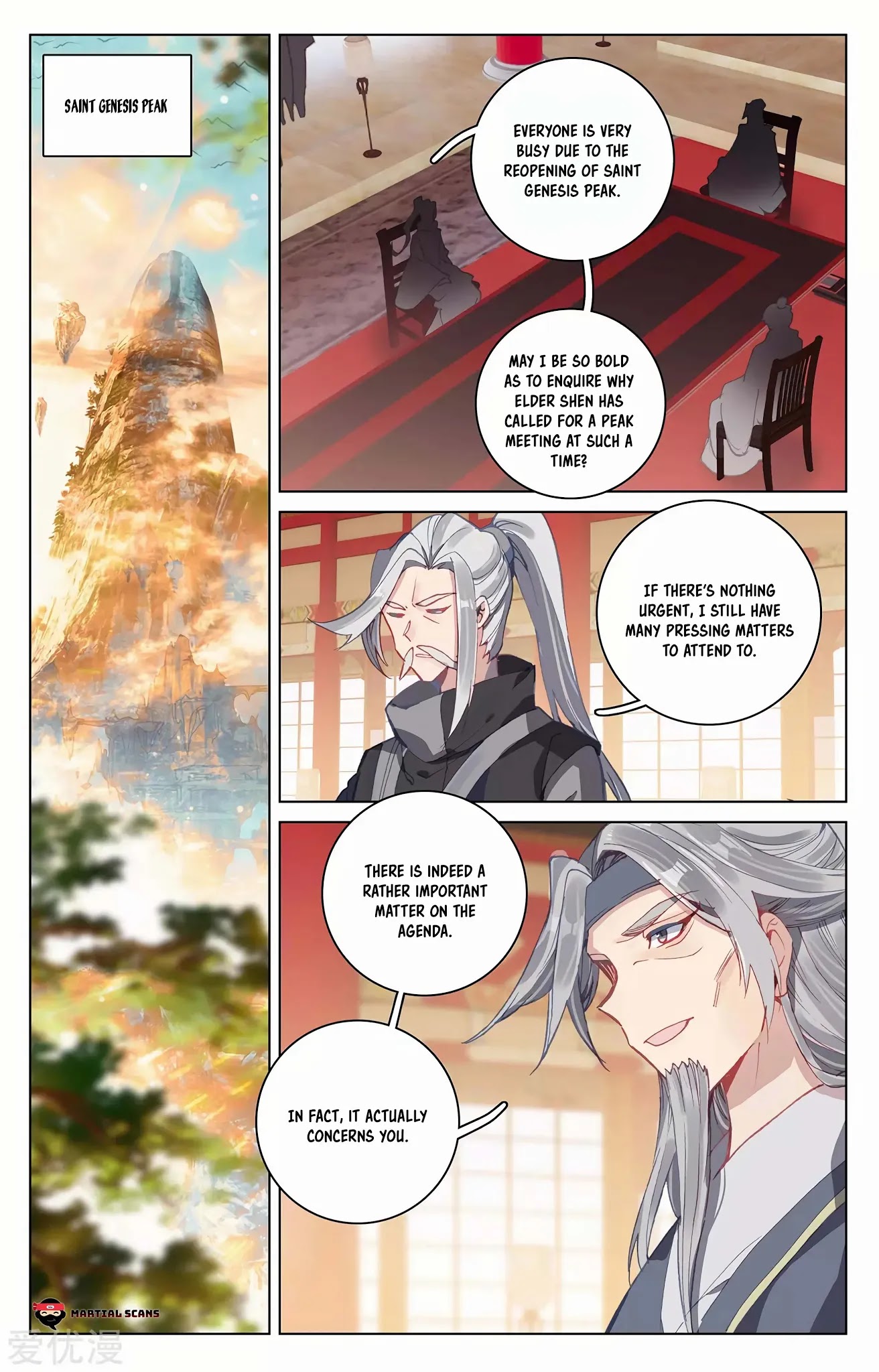Yuan Zun Chapter 260 page 3 - Chapter 260: Peak Meeting
