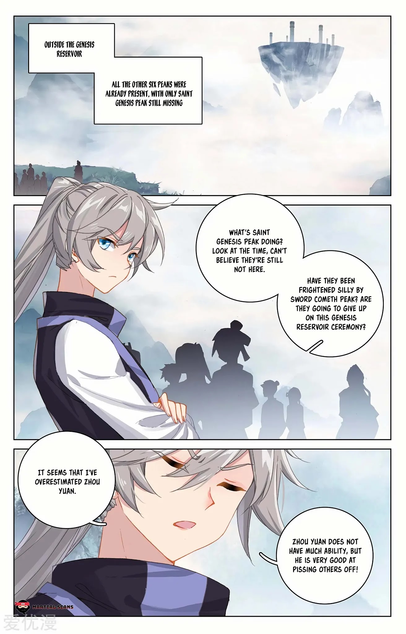 Yuan Zun Chapter 263.5 page 5 - Chapter 263.5: Hearing about the Mythic Utopia