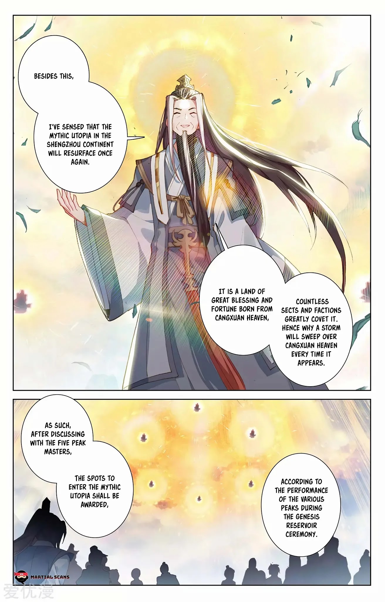 Yuan Zun Chapter 263.5 page 8 - Chapter 263.5: Hearing about the Mythic Utopia