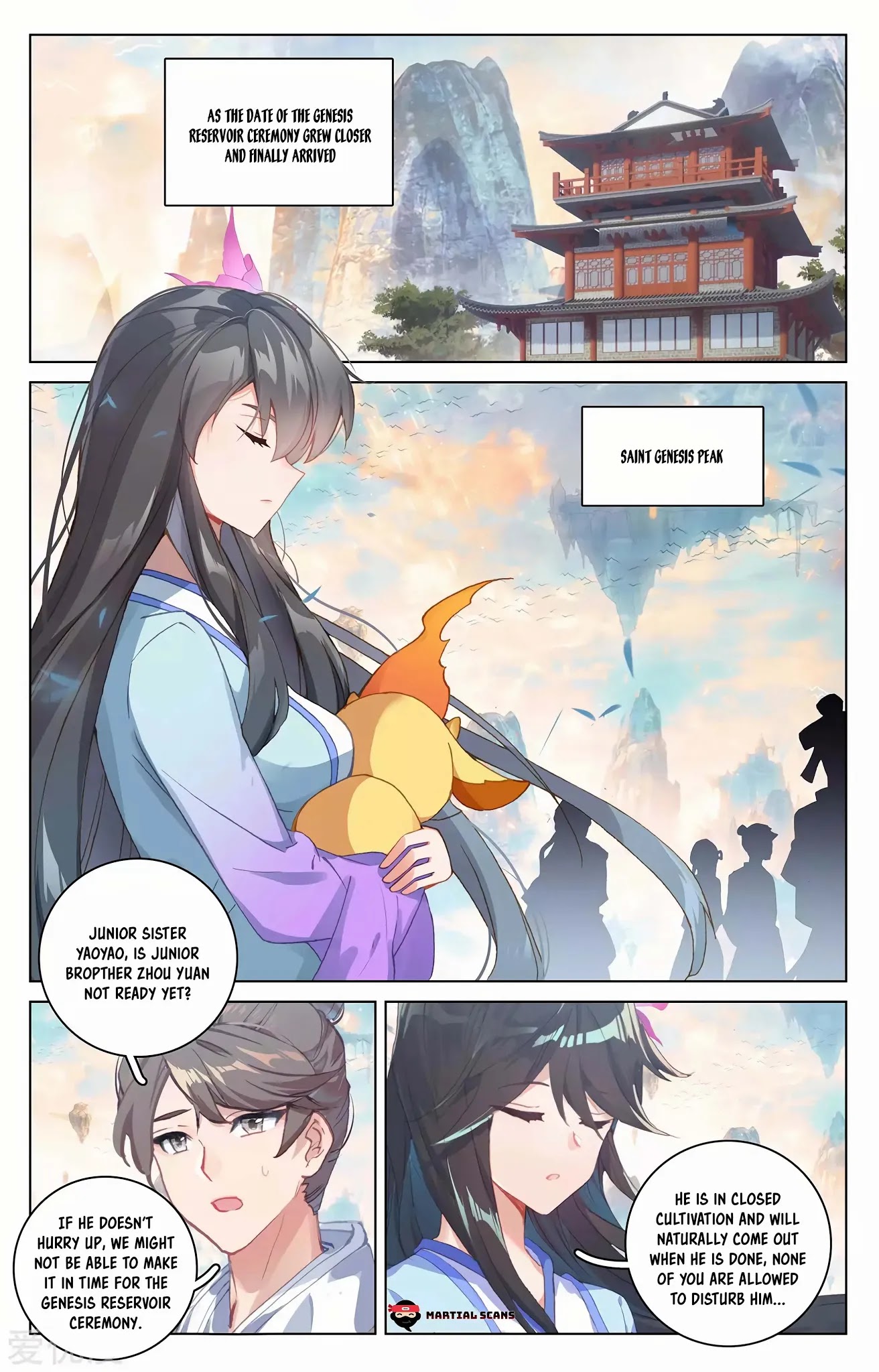 Yuan Zun Chapter 263 page 9 - Chapter 263: Response