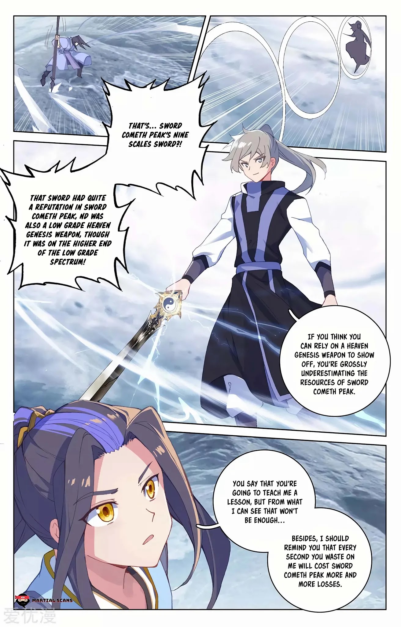 Yuan Zun Chapter 269.5 page 7 - Chapter 269.5: Battle Between the Two Peaks