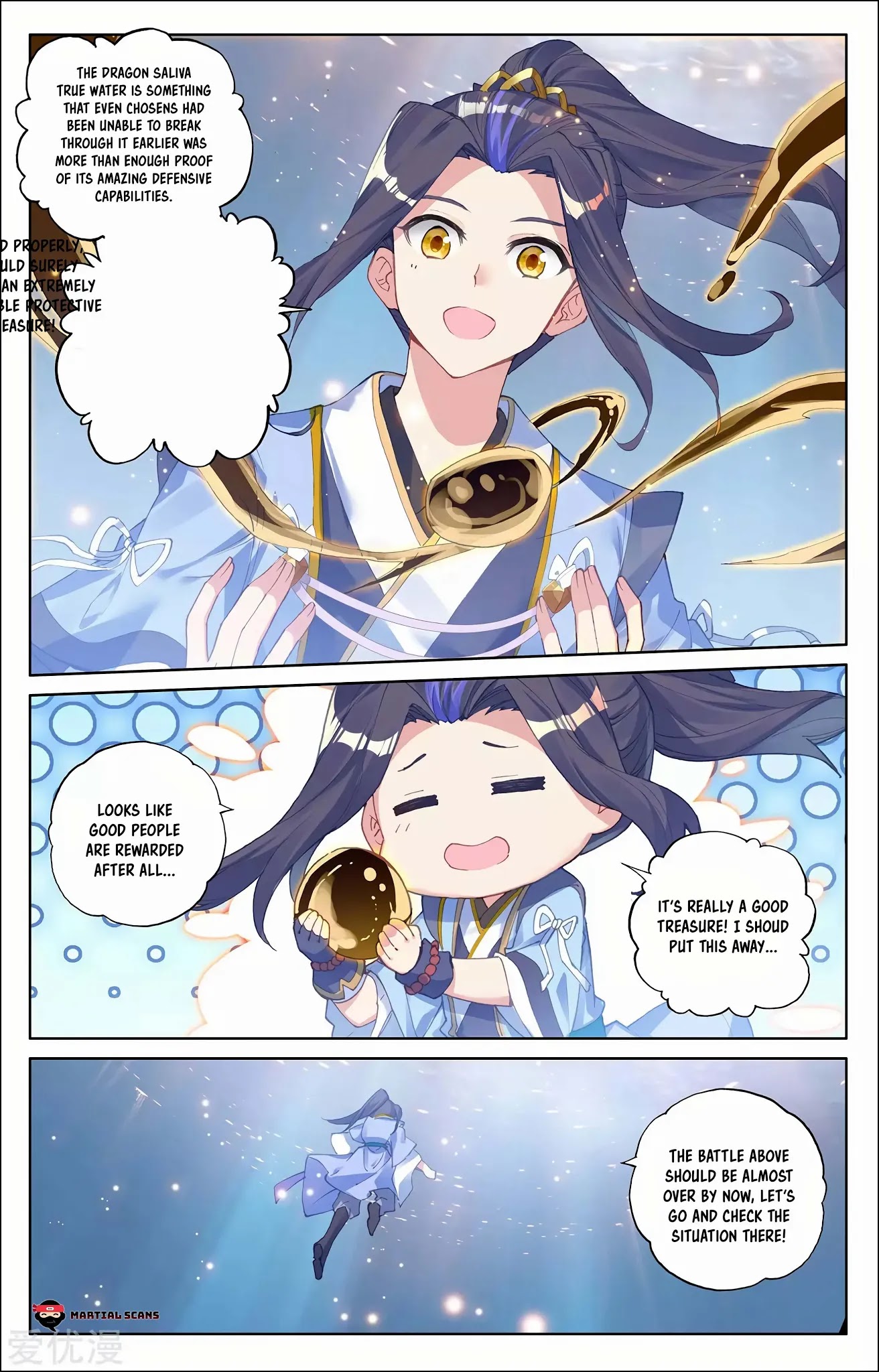 Yuan Zun Chapter 277.5 page 9 - Chapter 277.5: Neutralizing the Dragon Saliva True Water Part: 2