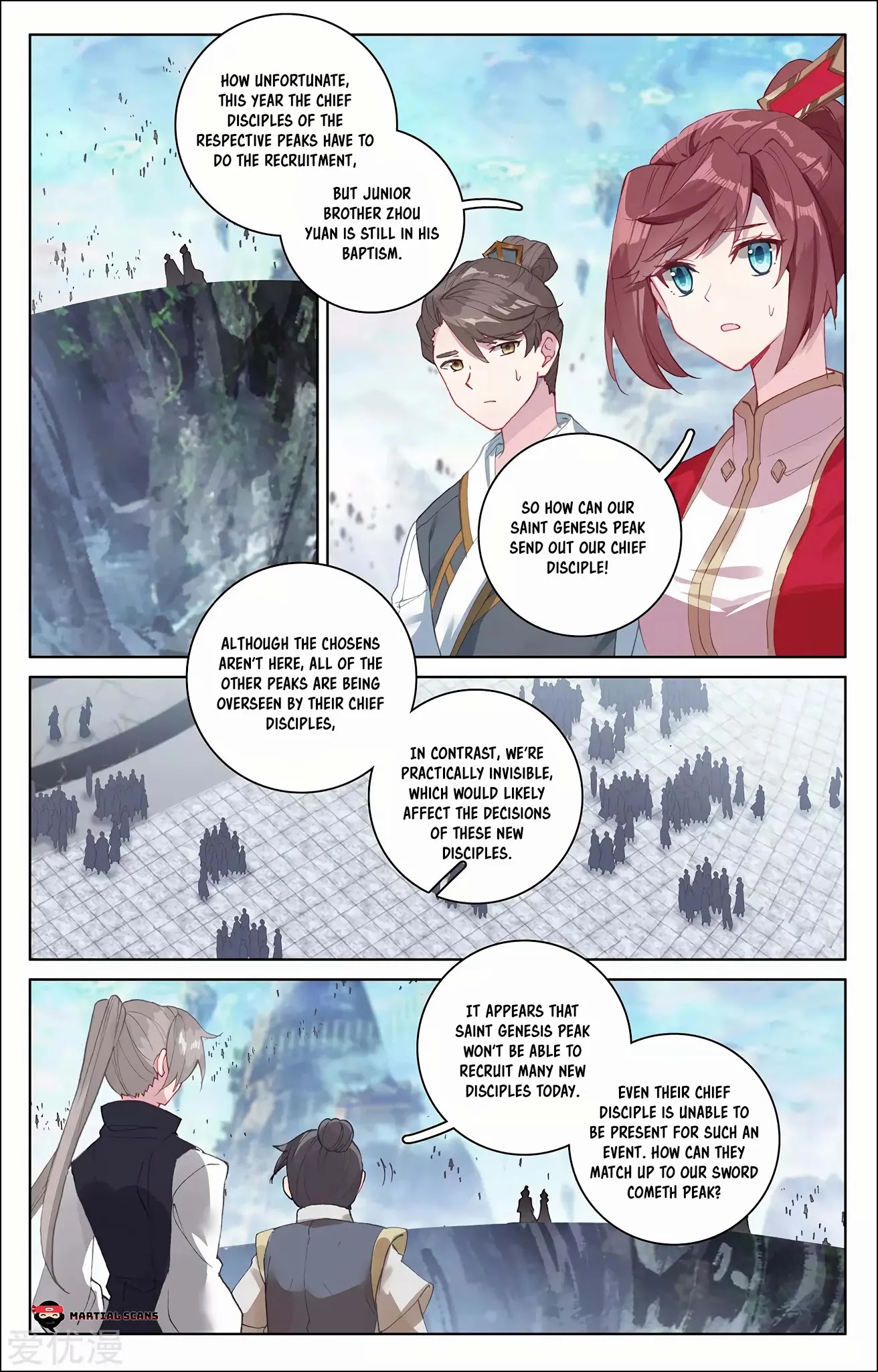 Yuan Zun Chapter 279.5 page 8 - Chapter 279.5: Another Year, Another Peak Selection Ceremony