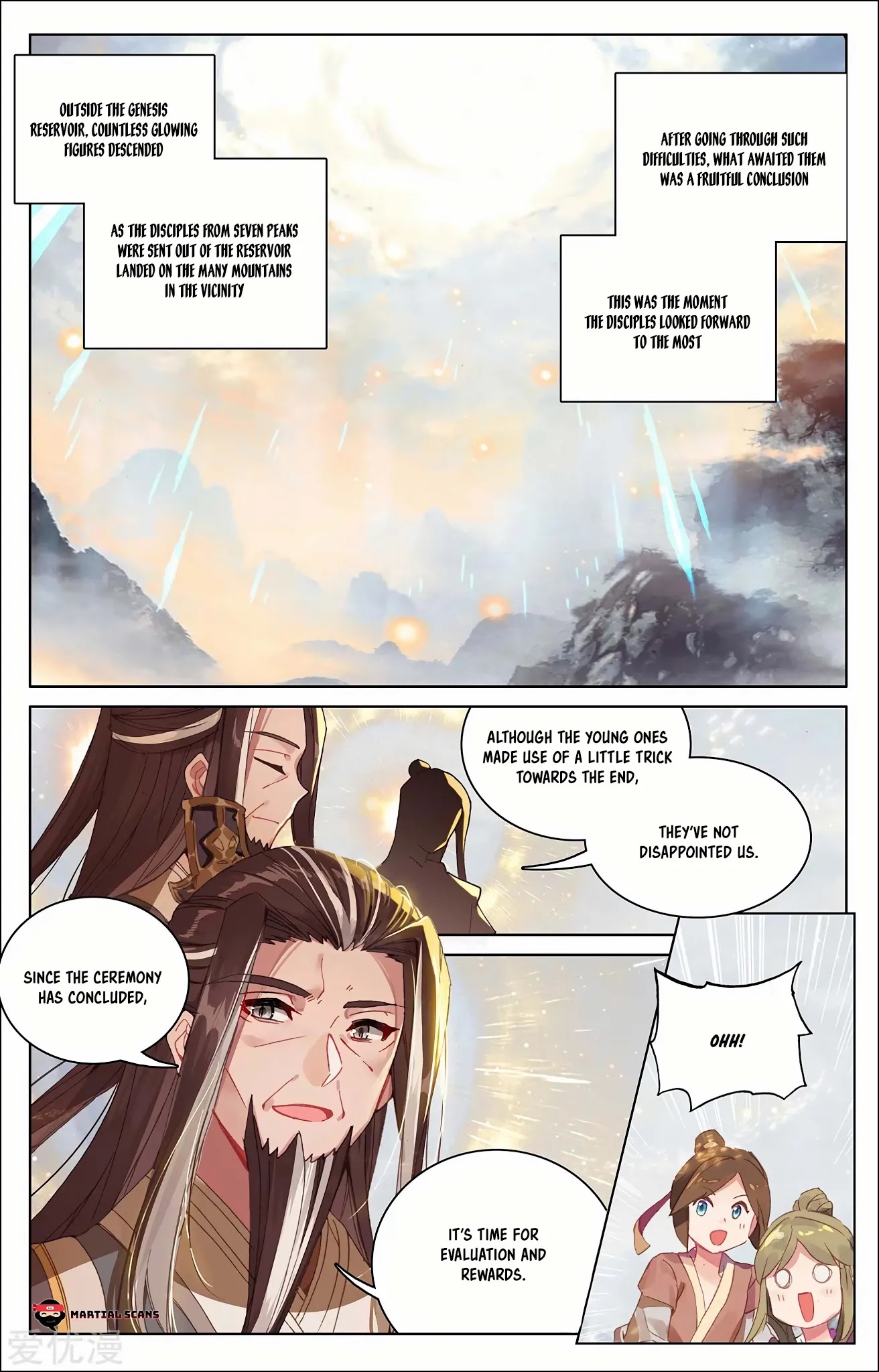 Yuan Zun Chapter 279 page 2 - Chapter 279: Genesis Essence Light Pillar