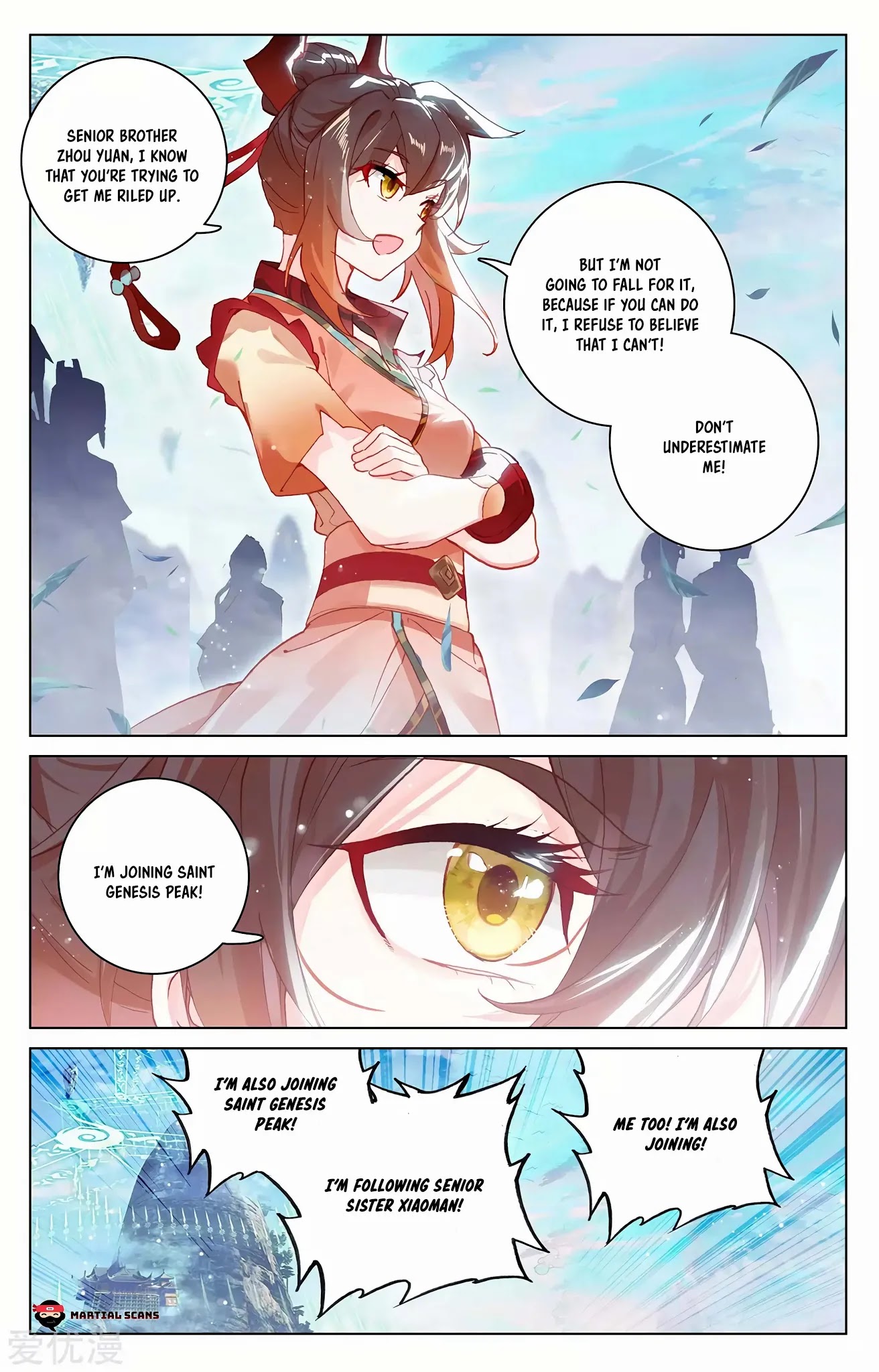 Yuan Zun Chapter 280.5 page 9 - Chapter 280.5: Genesis Qi Materializing into Stars