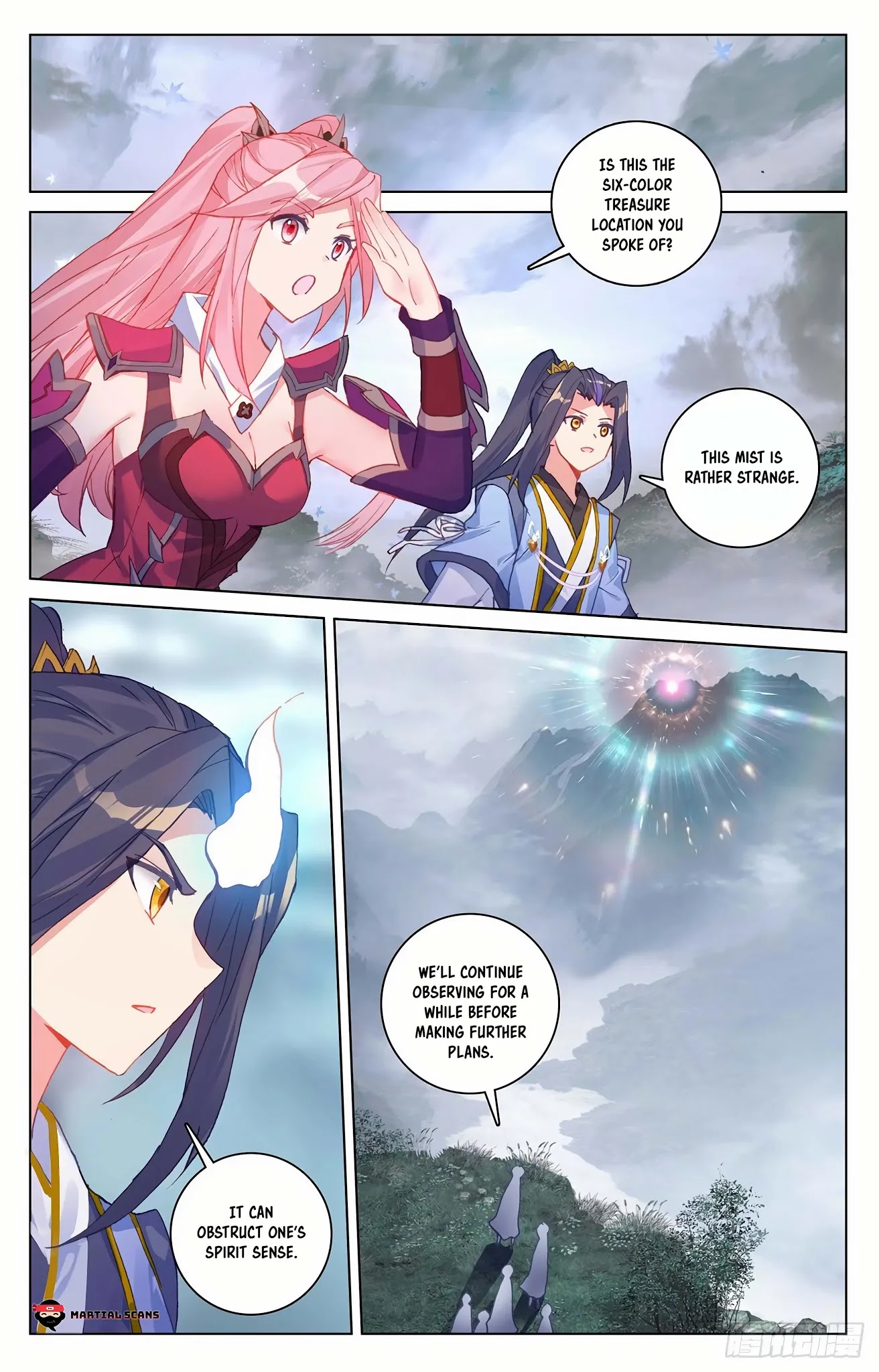 Yuan Zun Chapter 288.5 page 2 - Chapter 288.5: Gathering of Three Factions