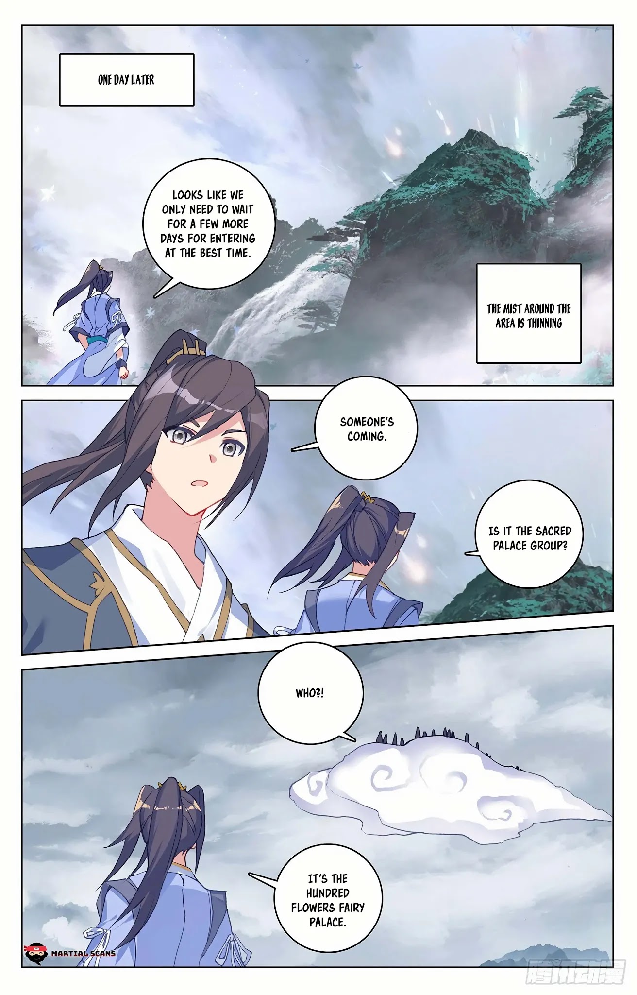 Yuan Zun Chapter 288.5 page 3 - Chapter 288.5: Gathering of Three Factions