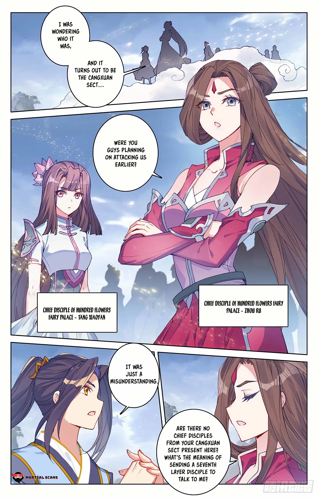 Yuan Zun Chapter 288.5 page 4 - Chapter 288.5: Gathering of Three Factions