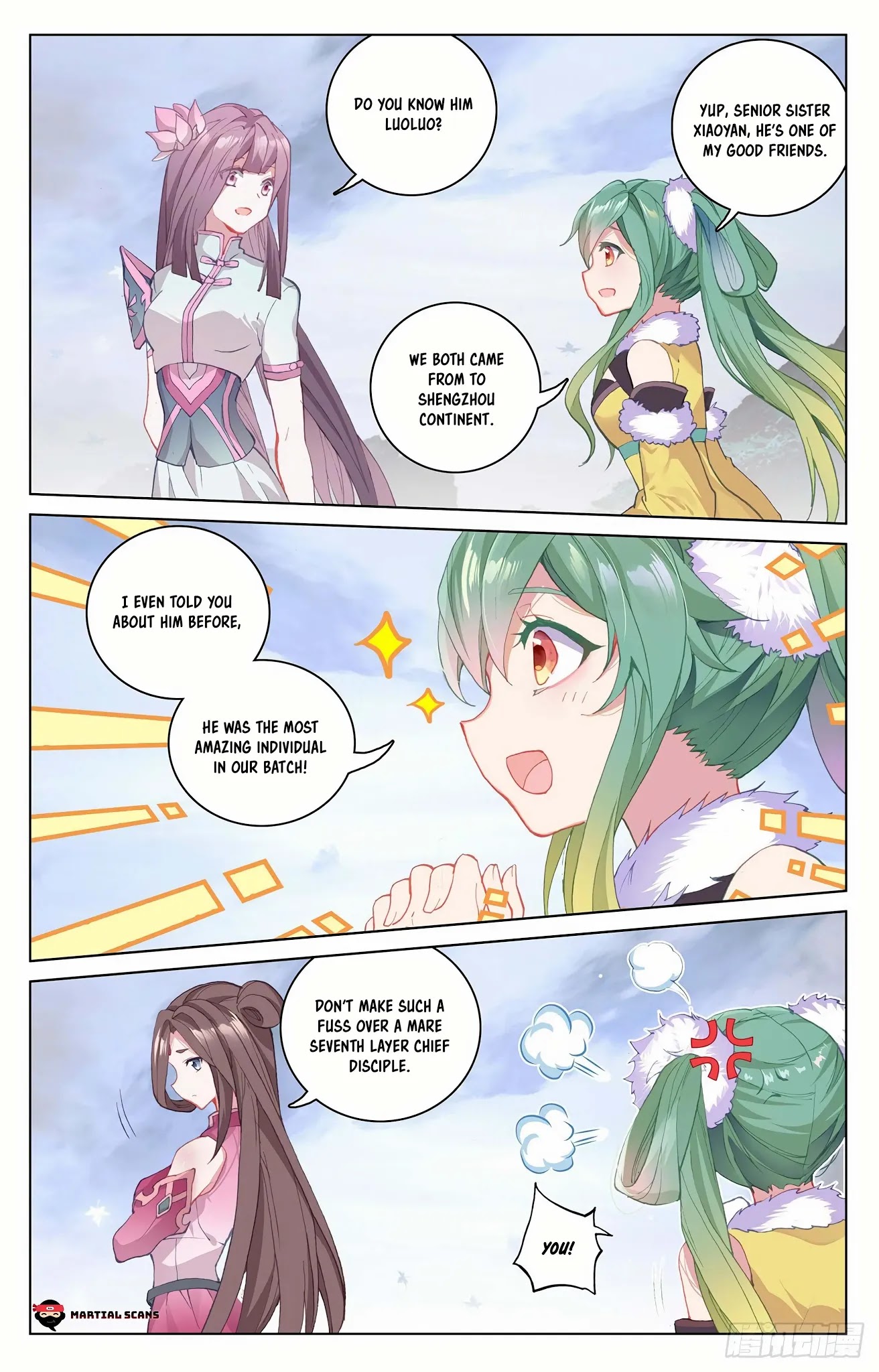 Yuan Zun Chapter 288.5 page 6 - Chapter 288.5: Gathering of Three Factions
