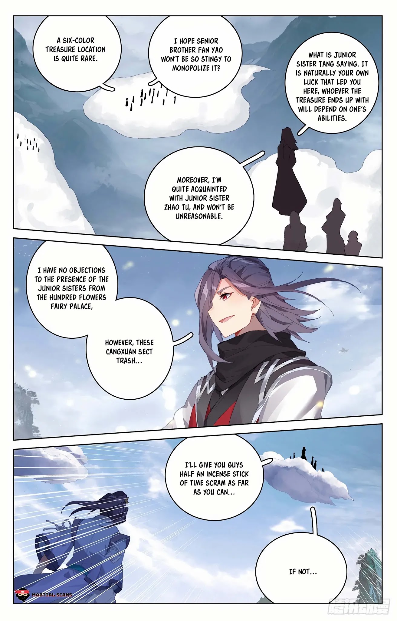 Yuan Zun Chapter 288.5 page 8 - Chapter 288.5: Gathering of Three Factions