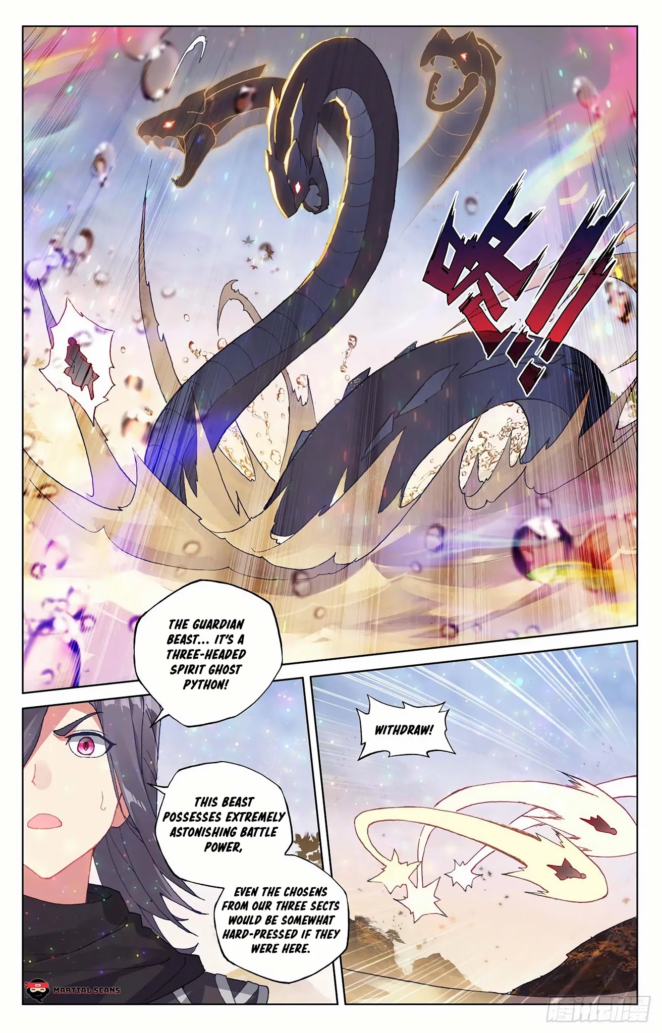 Yuan Zun Chapter 290 page 8 - Chapter 290: Three-headed Spirit Ghost Python
