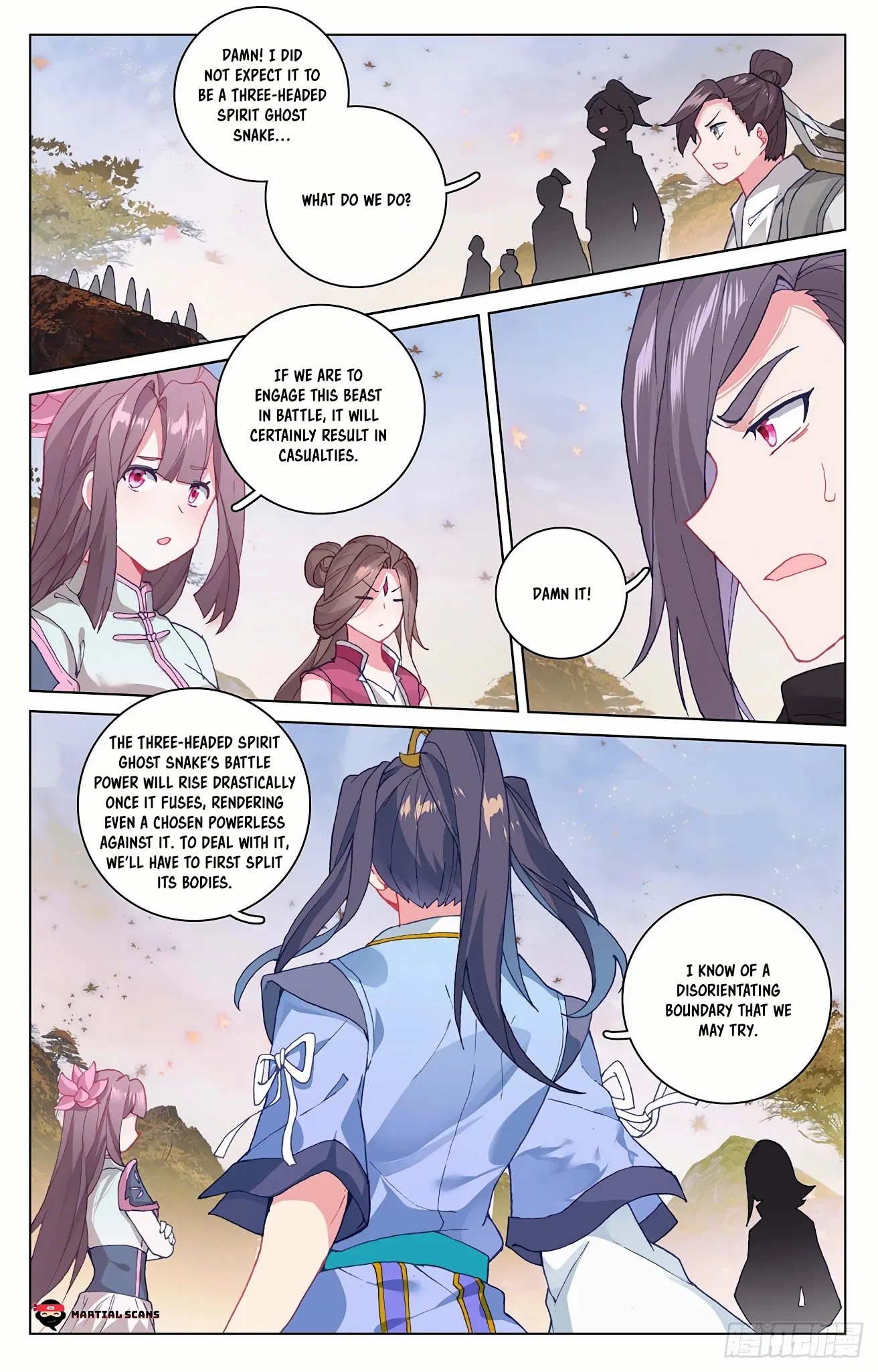 Yuan Zun Chapter 290 page 9 - Chapter 290: Three-headed Spirit Ghost Python