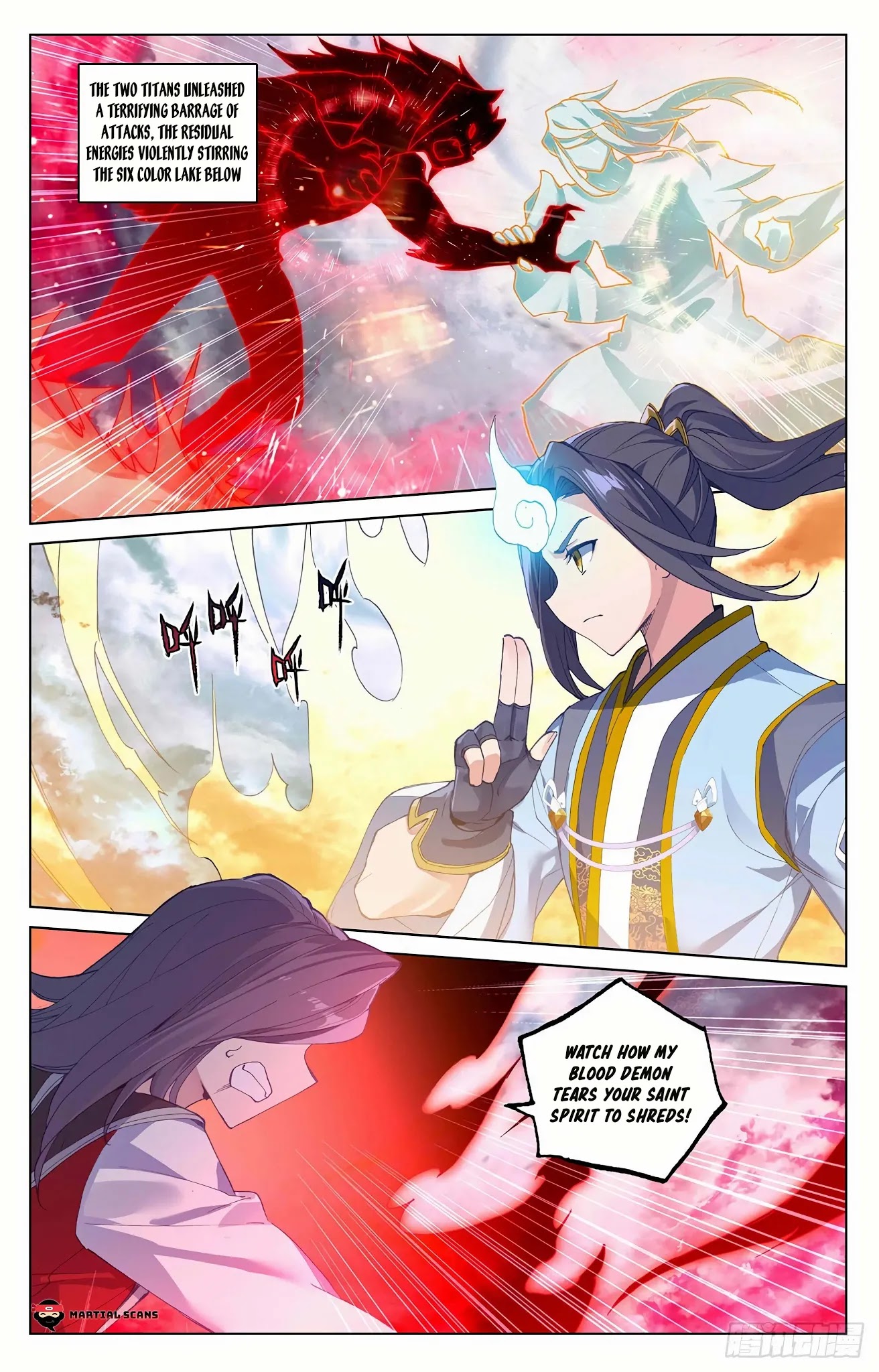 Yuan Zun Chapter 292.5 page 6 - Chapter 292.5: Saint Spirit VS Blood Demon