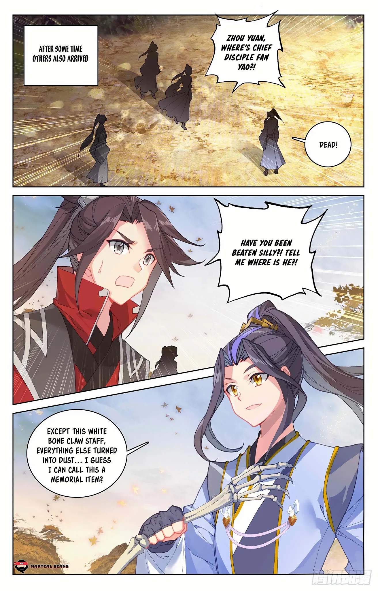 Yuan Zun Chapter 293.5 page 9 - Chapter 293.5: Not Even Bones Remain