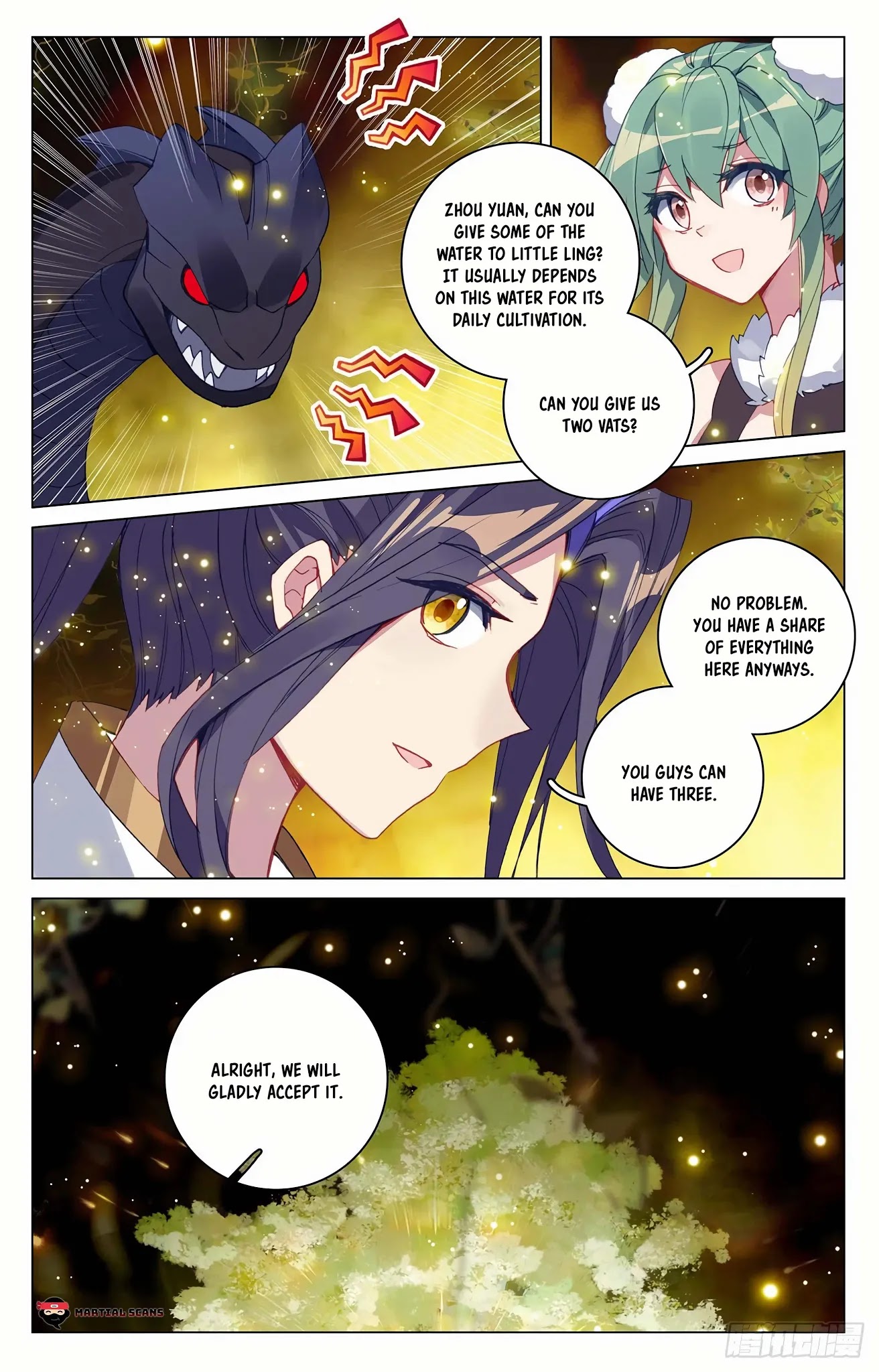 Yuan Zun Chapter 295.5 page 9 - Chapter 295.5: Secret Treasure at the Bottom of the Lake