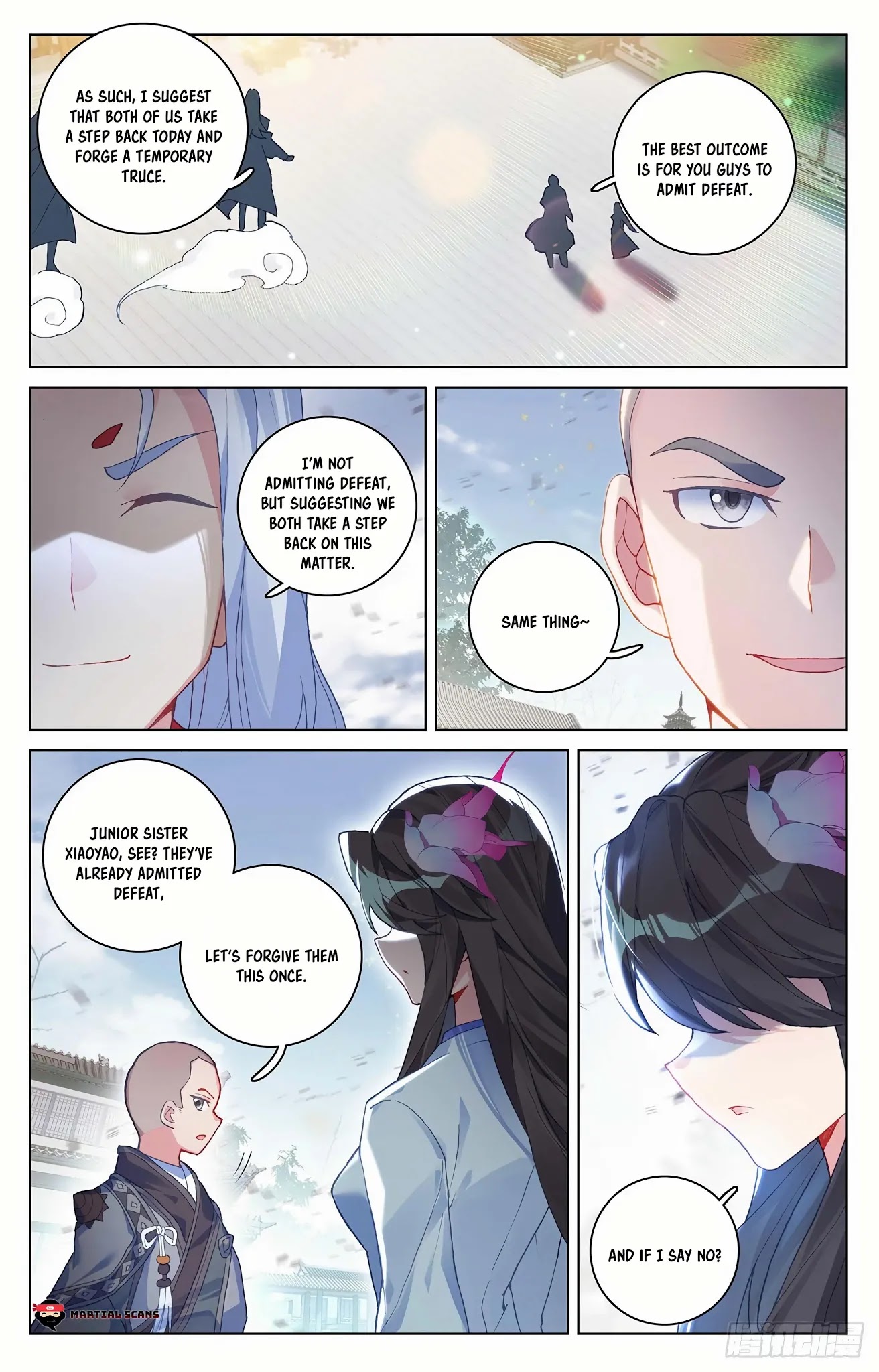 Yuan Zun Chapter 300.5 page 4 - Chapter 300.5: Blessing of the Great Mythic Mountain Range