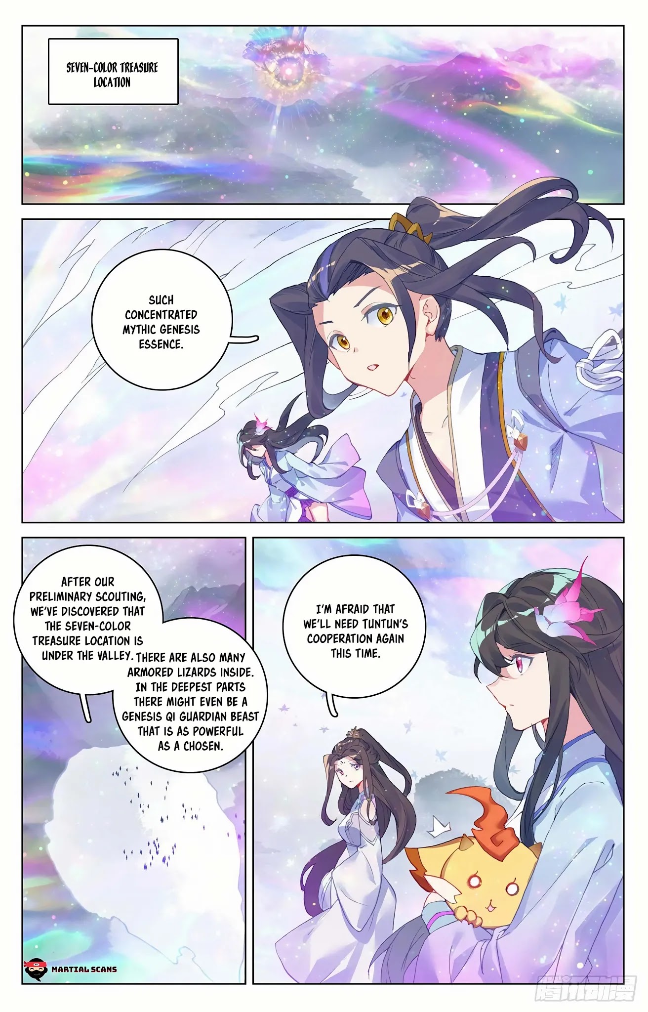 Yuan Zun Chapter 302 page 10 - Chapter 302: Seven-Color Treasure Location
