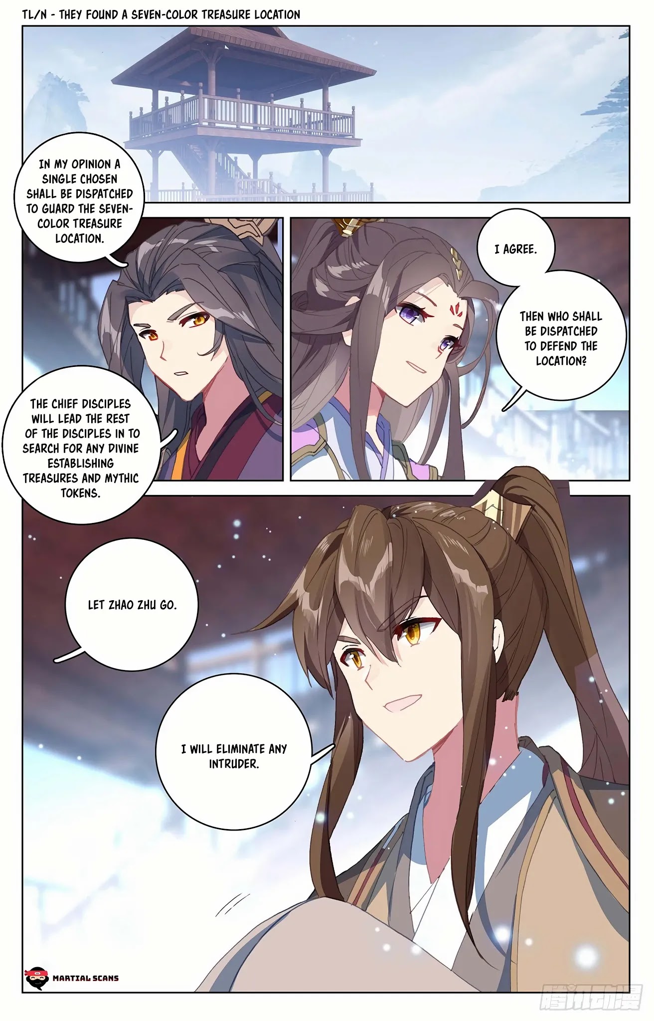Yuan Zun Chapter 302 page 6 - Chapter 302: Seven-Color Treasure Location